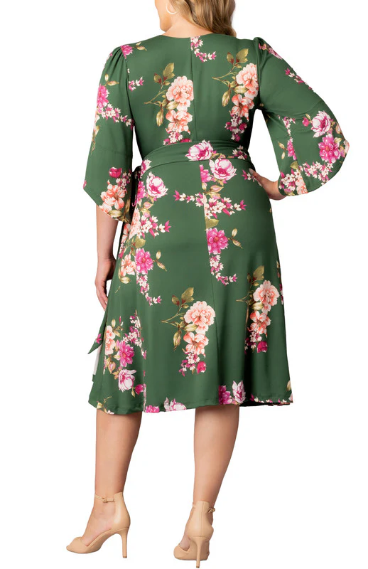 Gemini Wrap Dress - Plus - Image 3
