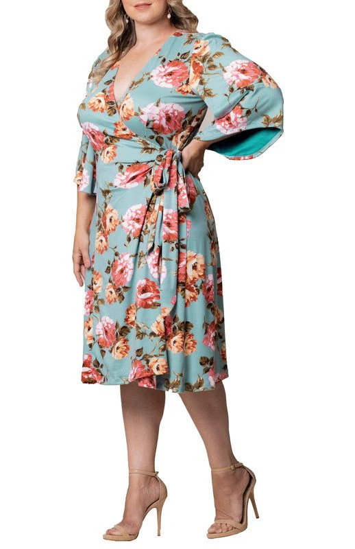 Gemini Wrap Dress - Plus - Image 8