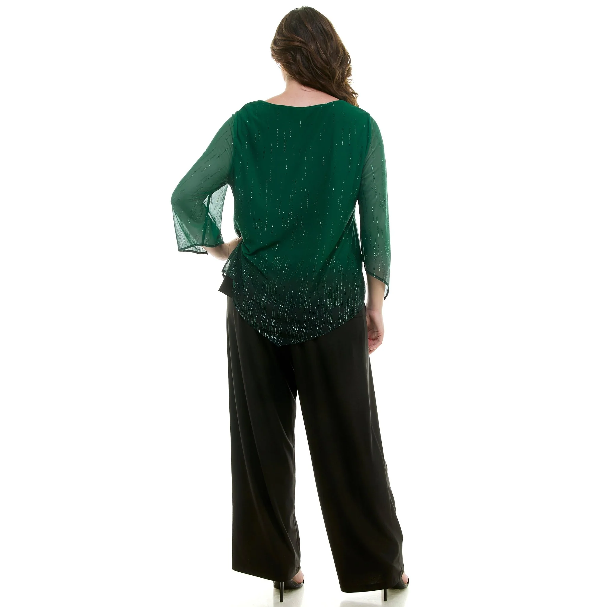 Hanky Hem Pant Set - Plus - Image 3