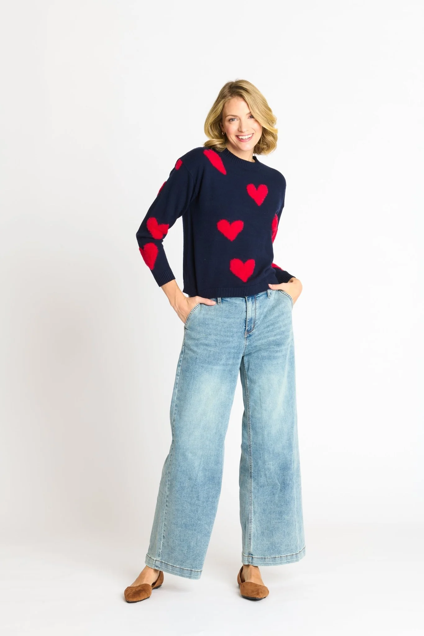 Heart Eyelash Sweater - Image 3
