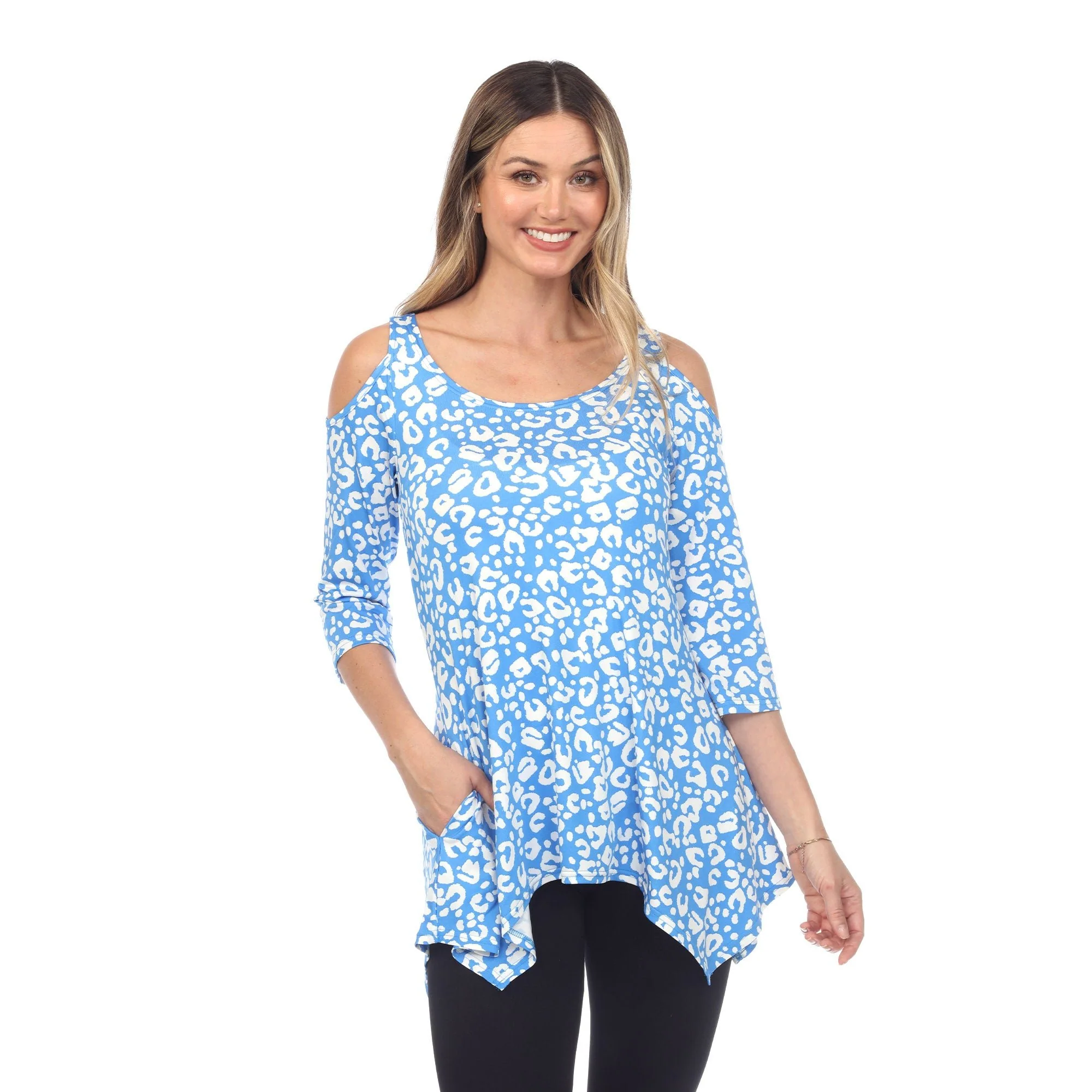 Leopard Cold Shoulder Tunic - Image 16