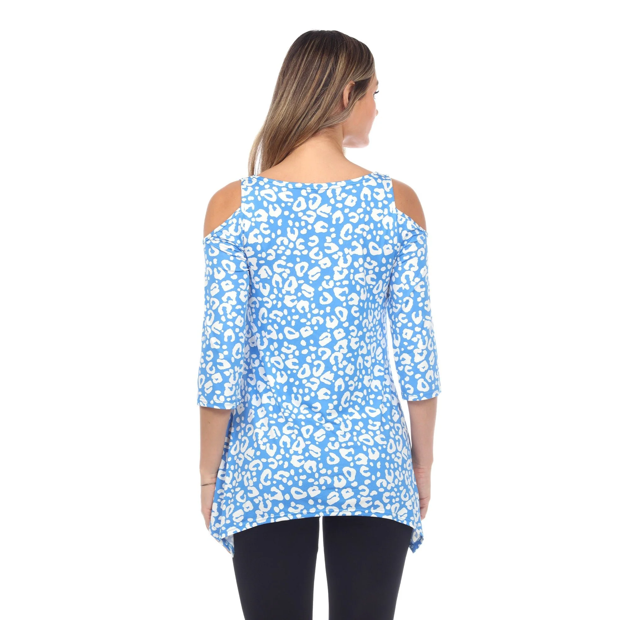 Leopard Cold Shoulder Tunic - Image 18