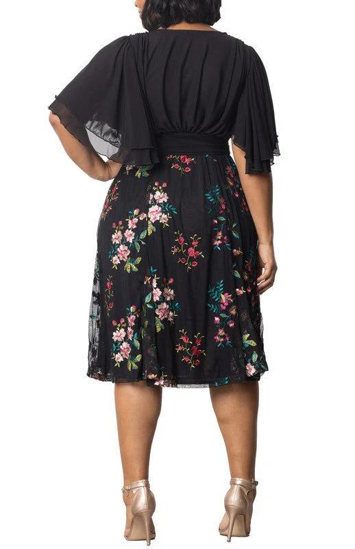 Lillian Embroidered Cocktail Dress - Plus - Image 10