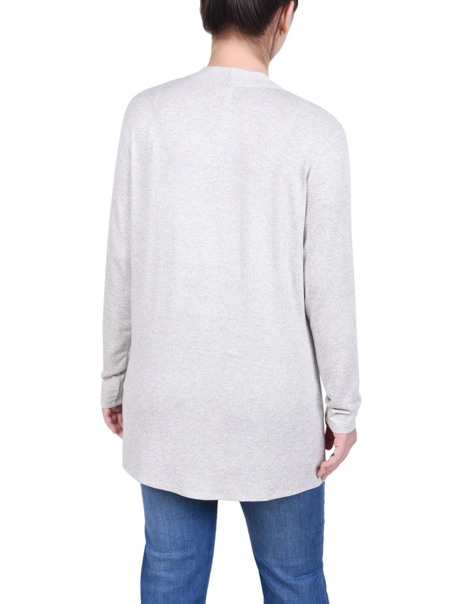 Long Sleeve Swing Cardigan - Petite - Image 12
