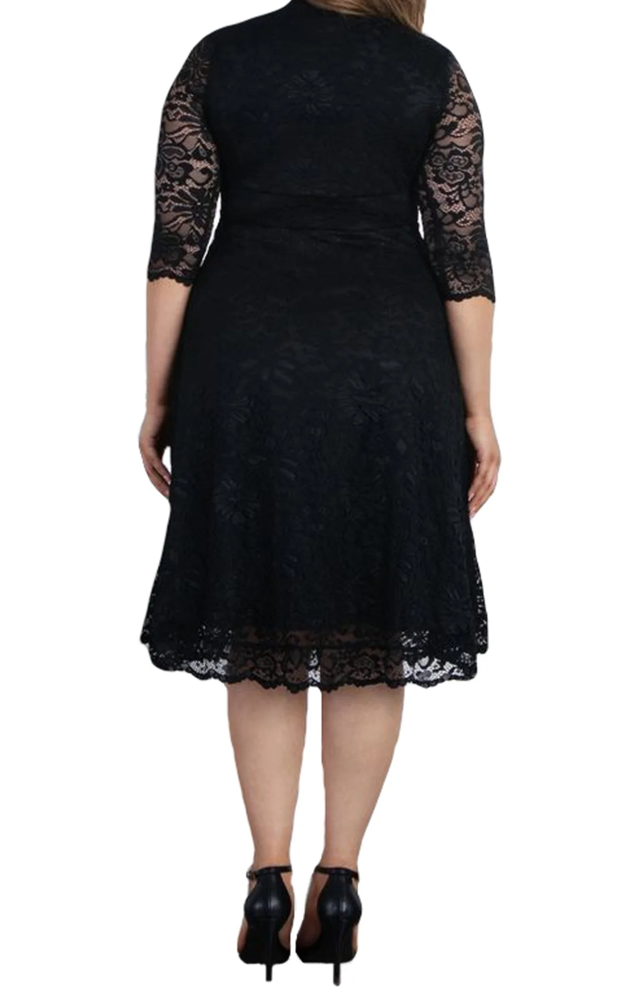 Mademoiselle Lace Cocktail Dress - Plus - Image 17