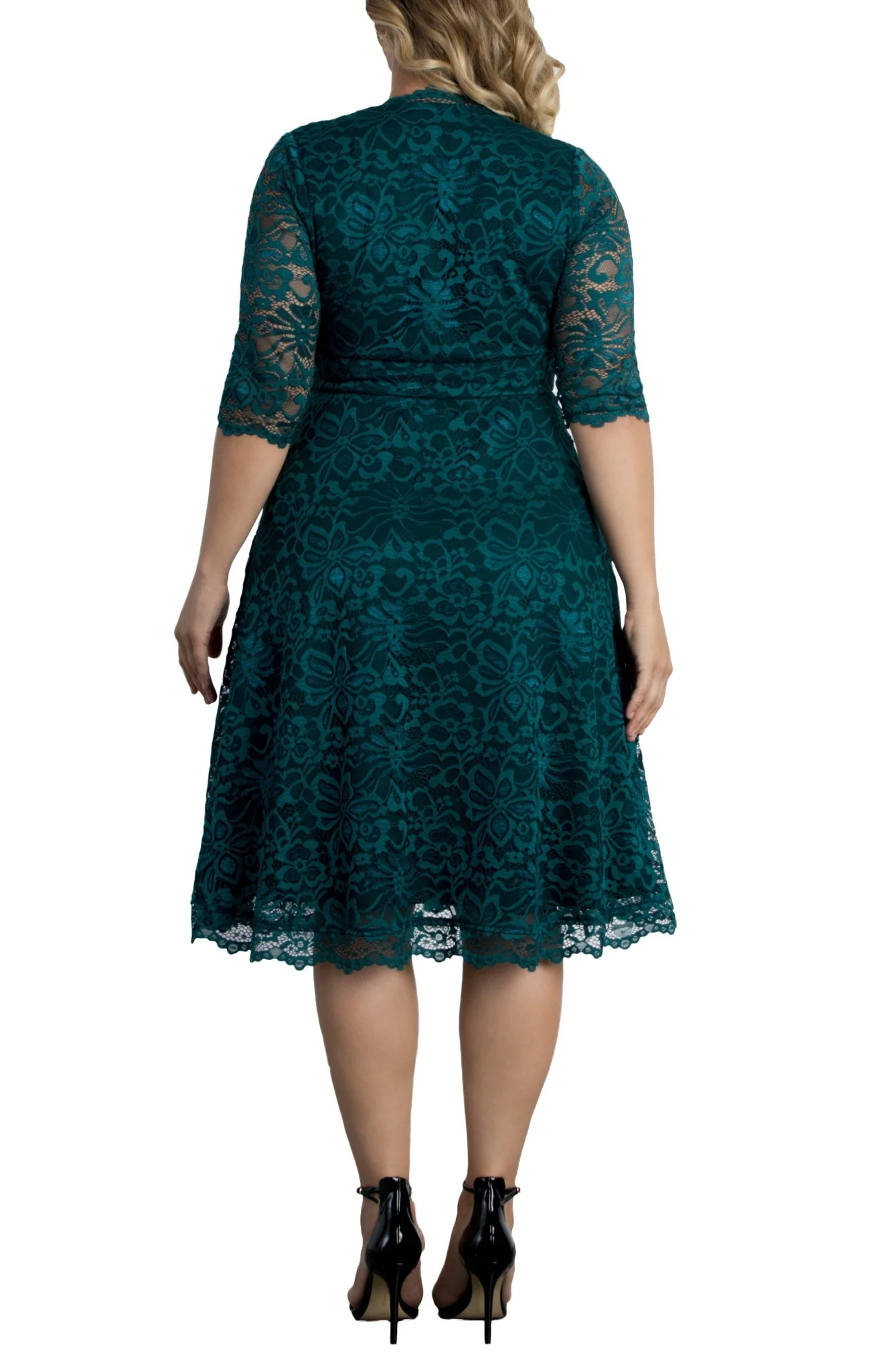 Mademoiselle Lace Cocktail Dress - Plus - Image 4