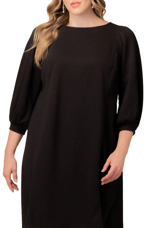 Madison Sweater Knit Shift Dress - Plus - Image 3