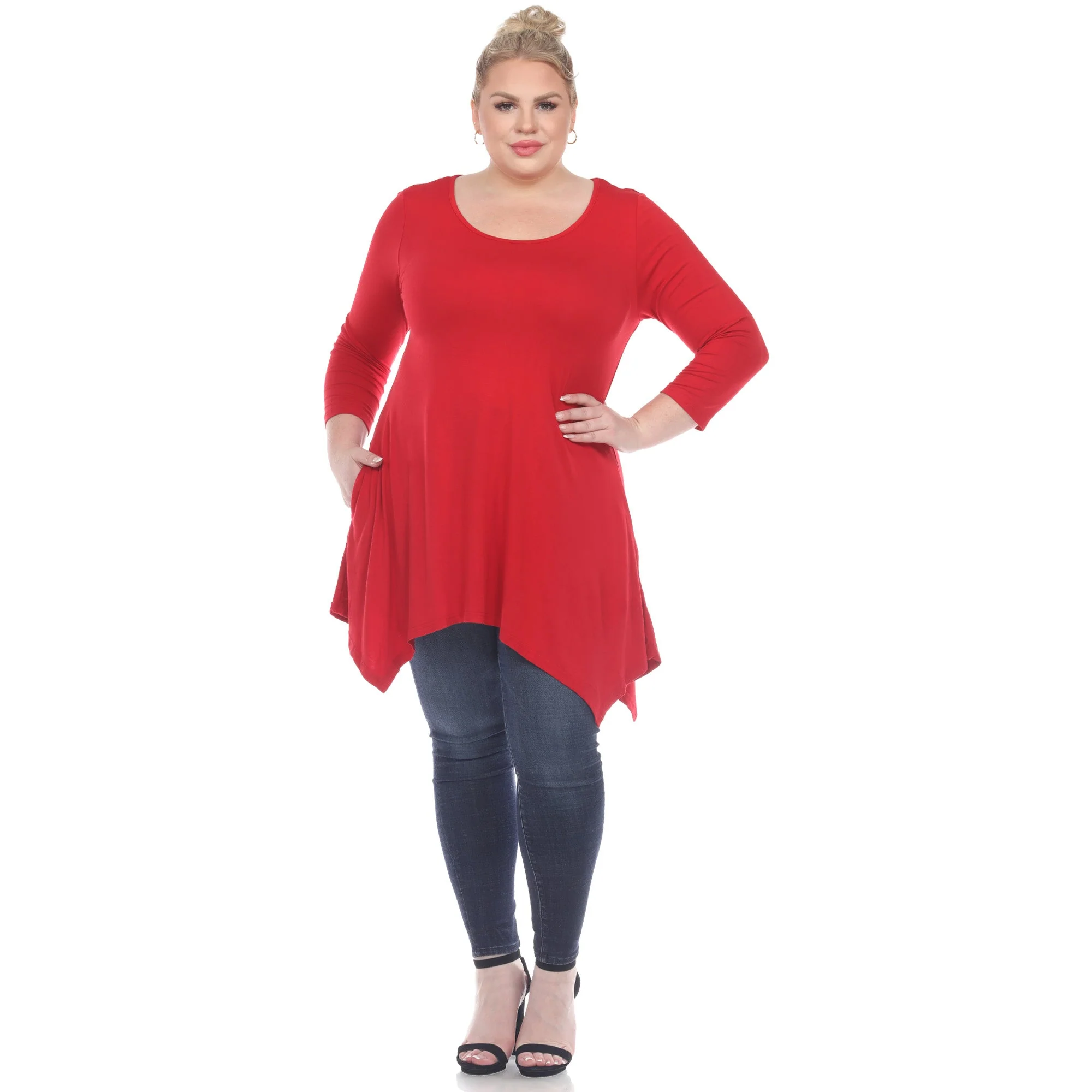 Makayla Tunic Top - Plus - Image 29
