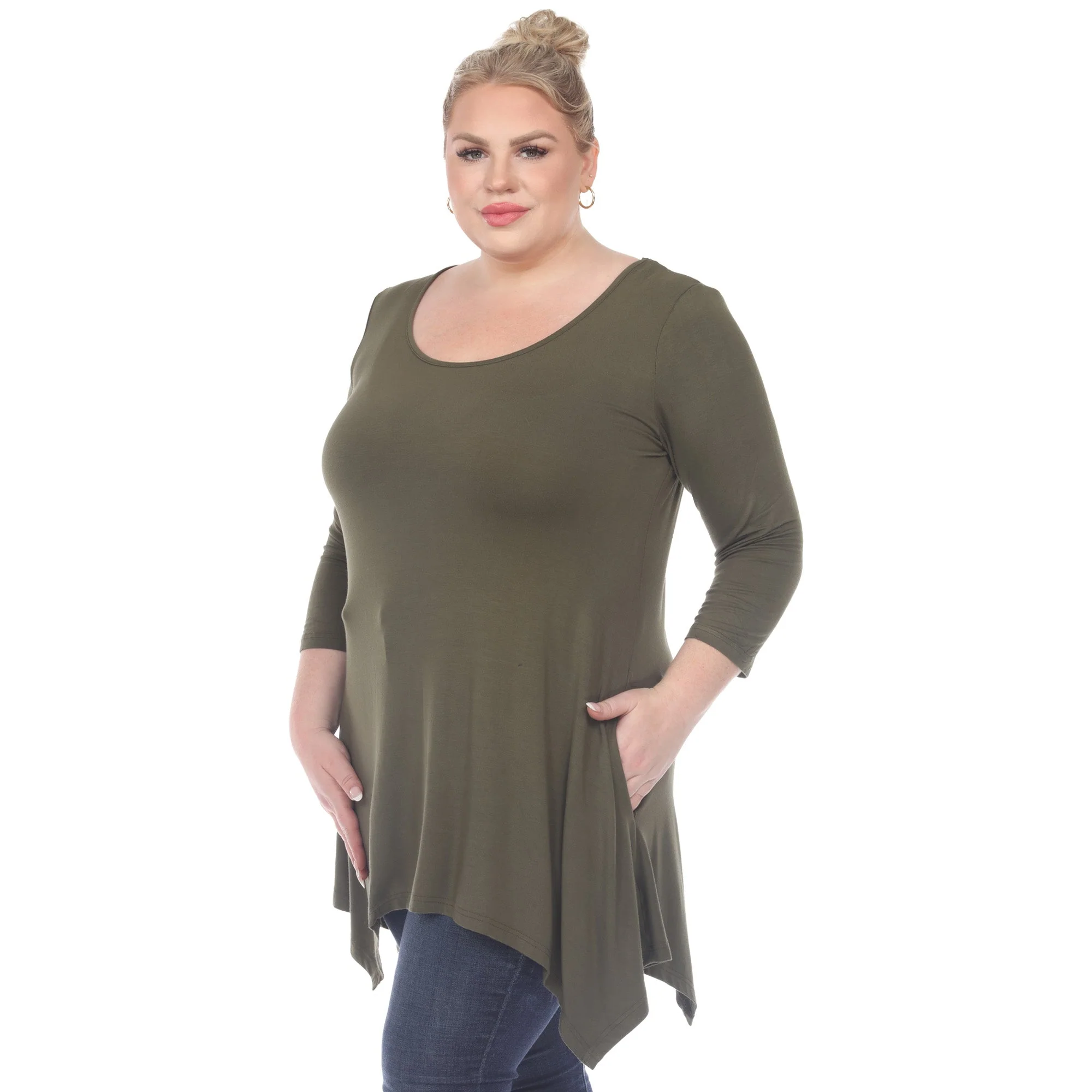Makayla Tunic Top - Plus - Image 32
