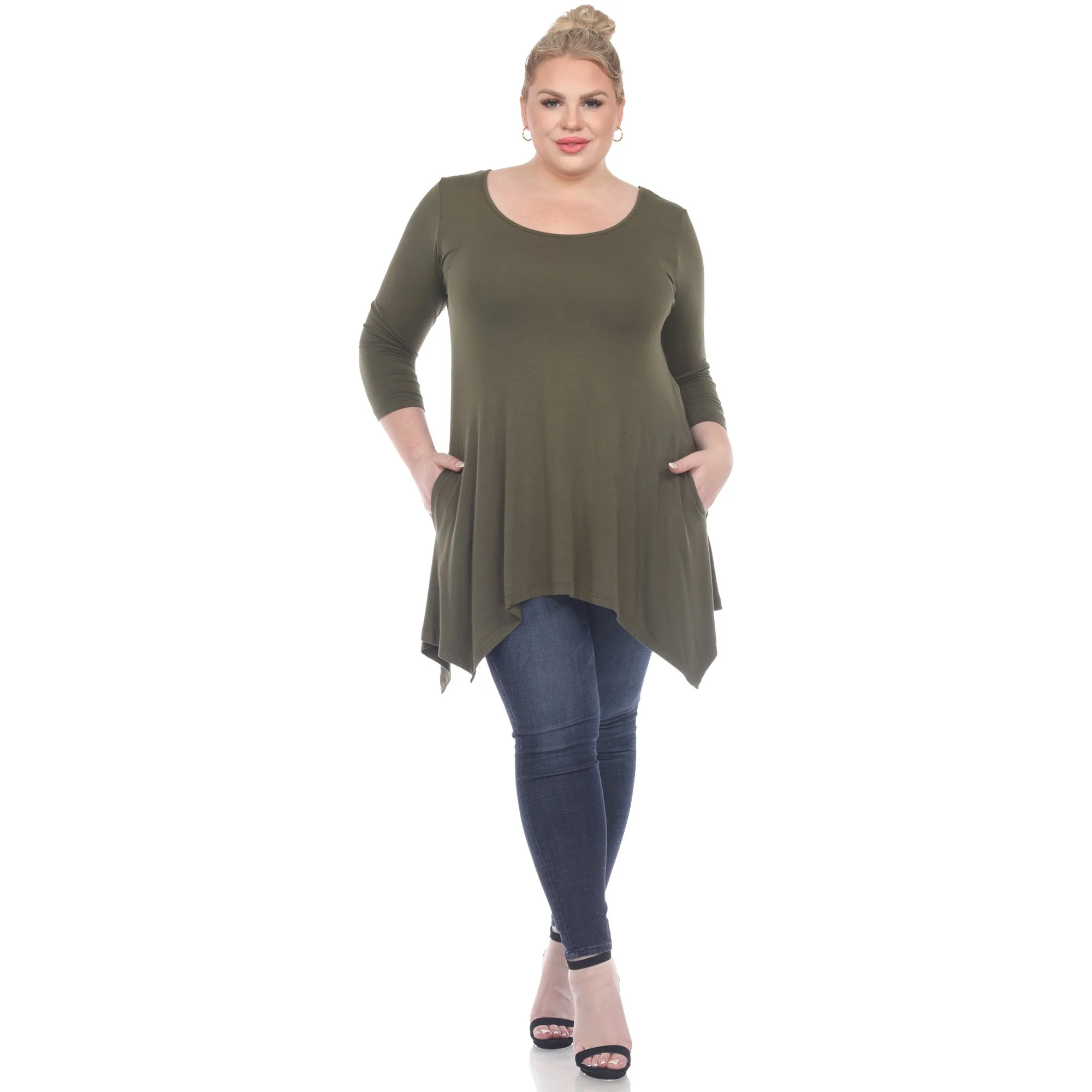 Makayla Tunic Top - Plus - Image 34