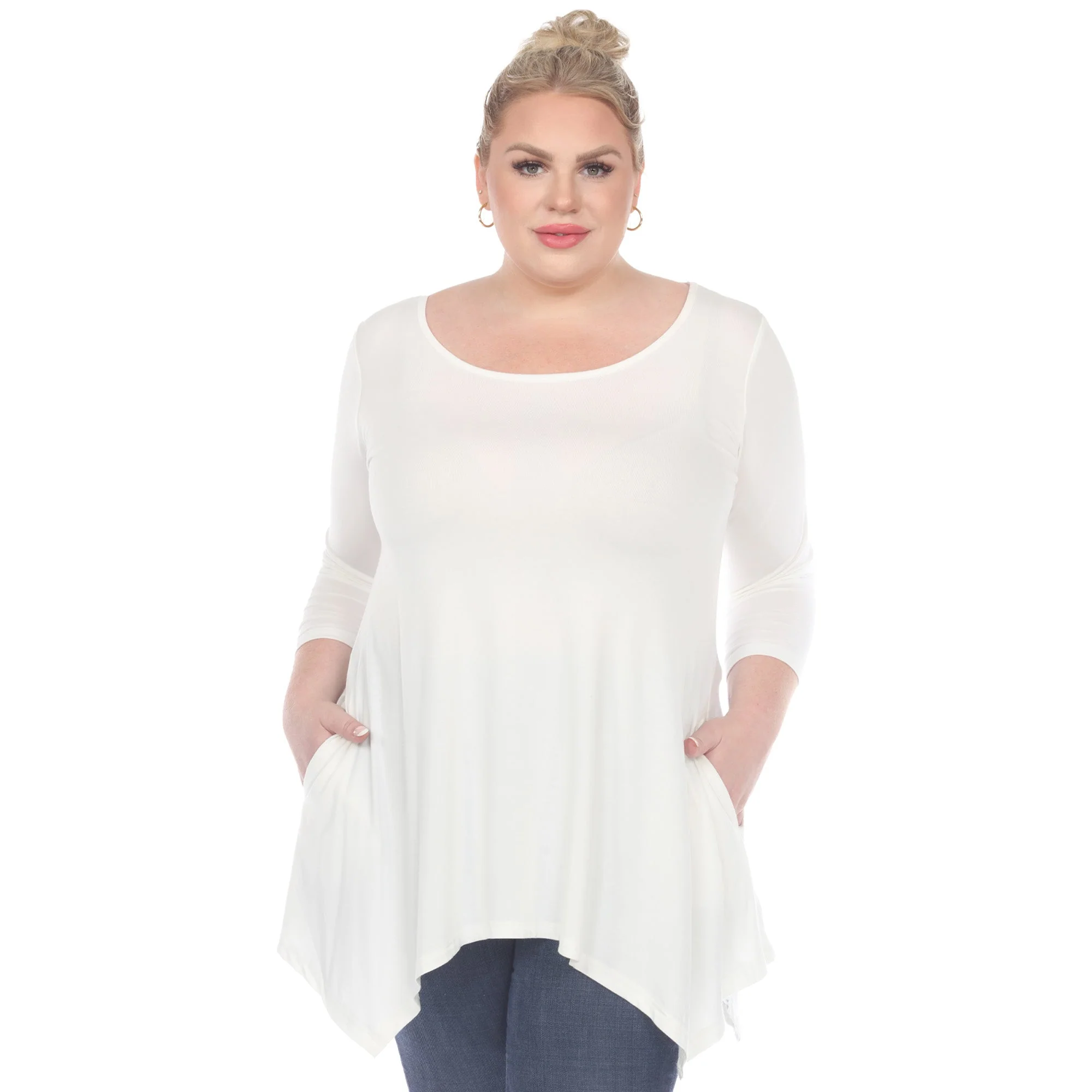 Makayla Tunic Top - Plus - Image 36