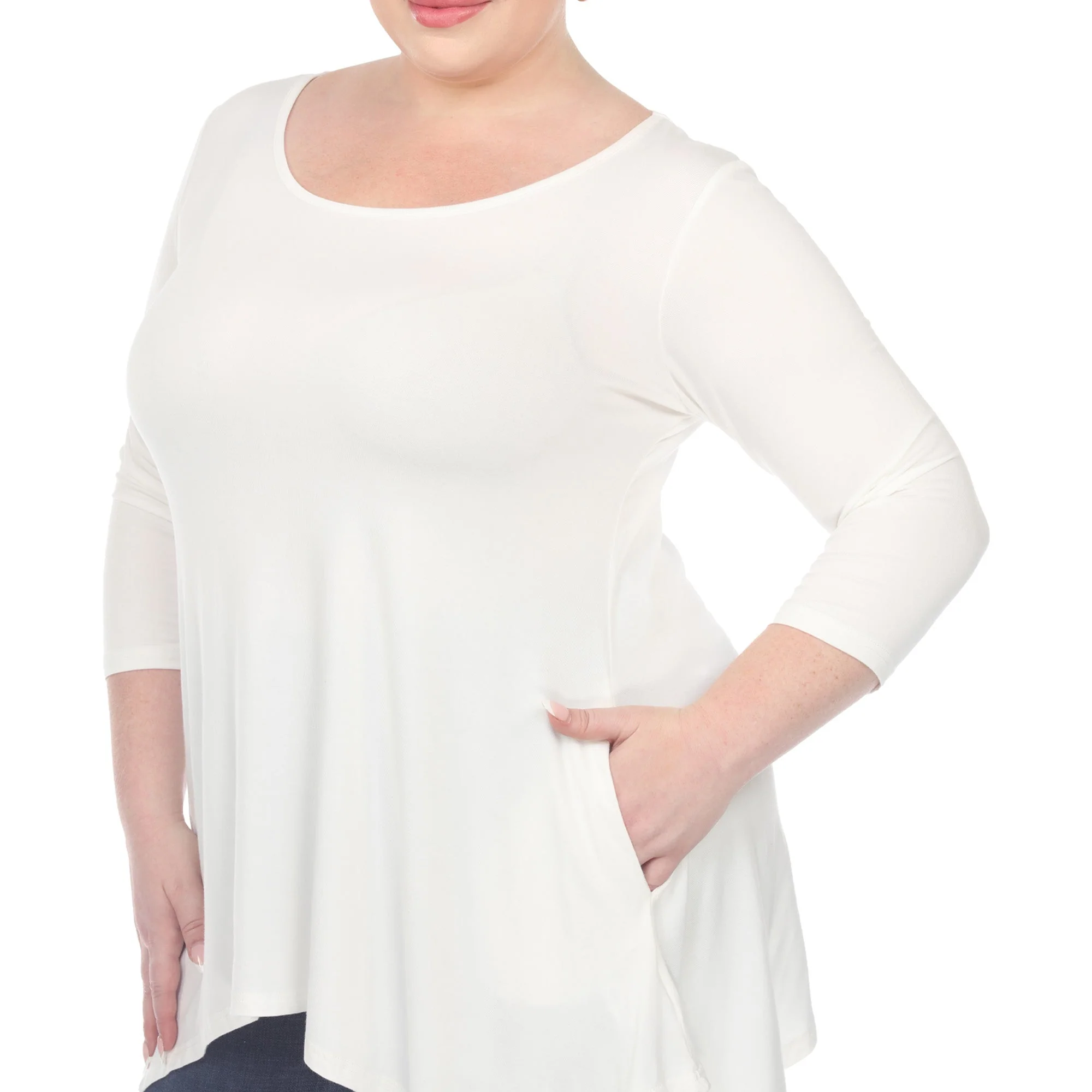 Makayla Tunic Top - Plus - Image 40