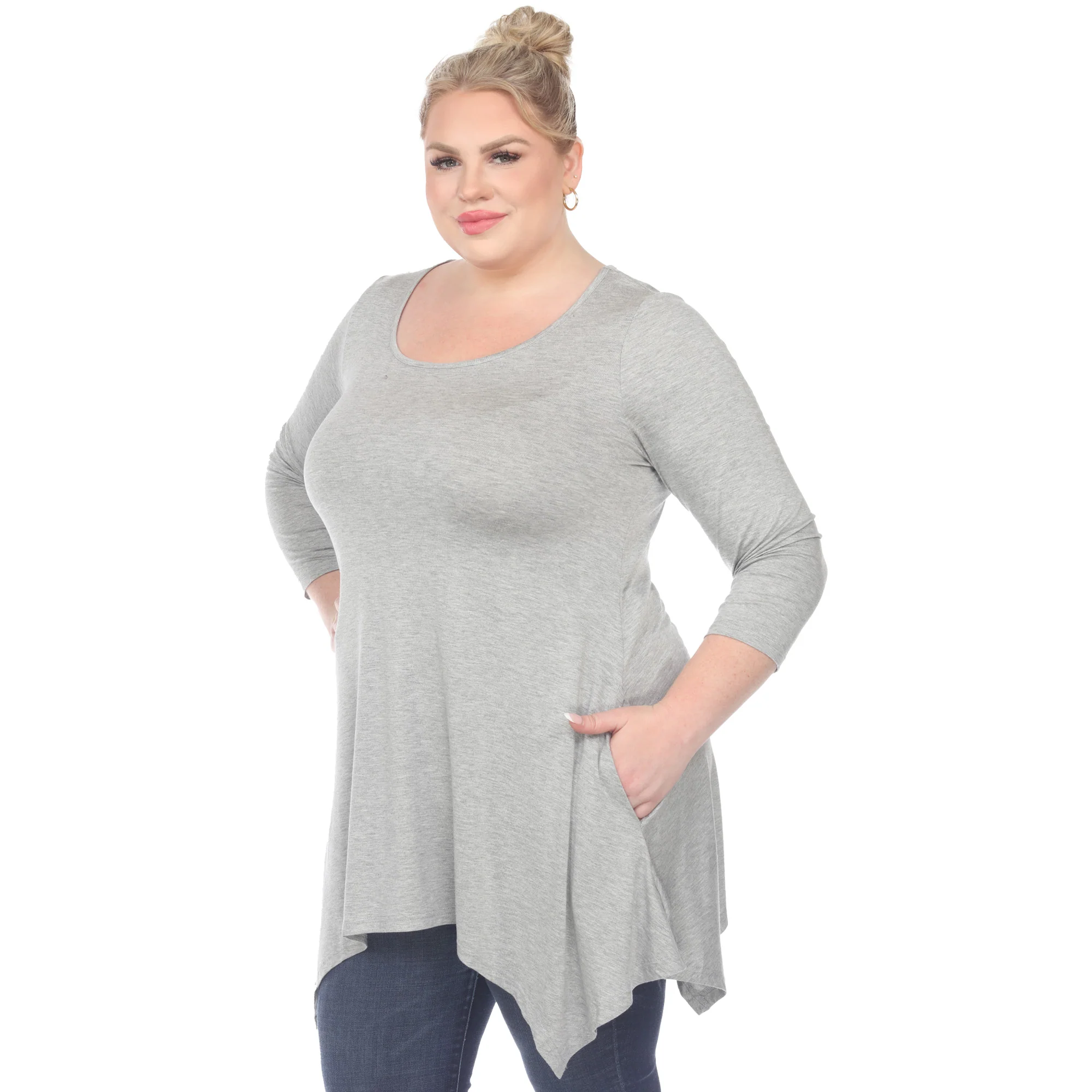 Makayla Tunic Top - Plus - Image 52