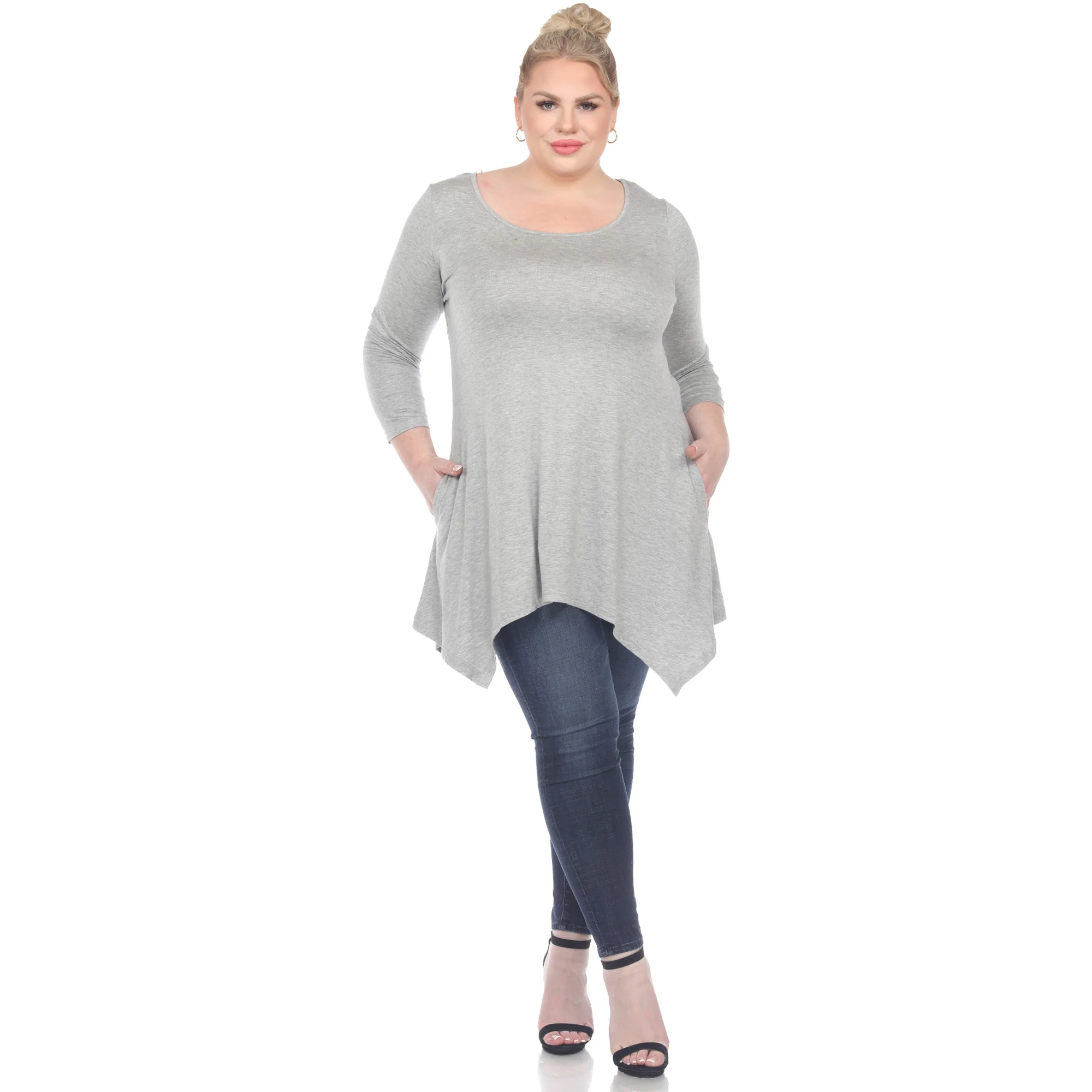 Makayla Tunic Top - Plus - Image 54