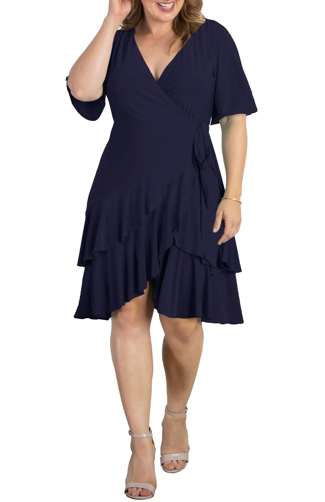 Miranda Wrap Dress - Plus - Image 11