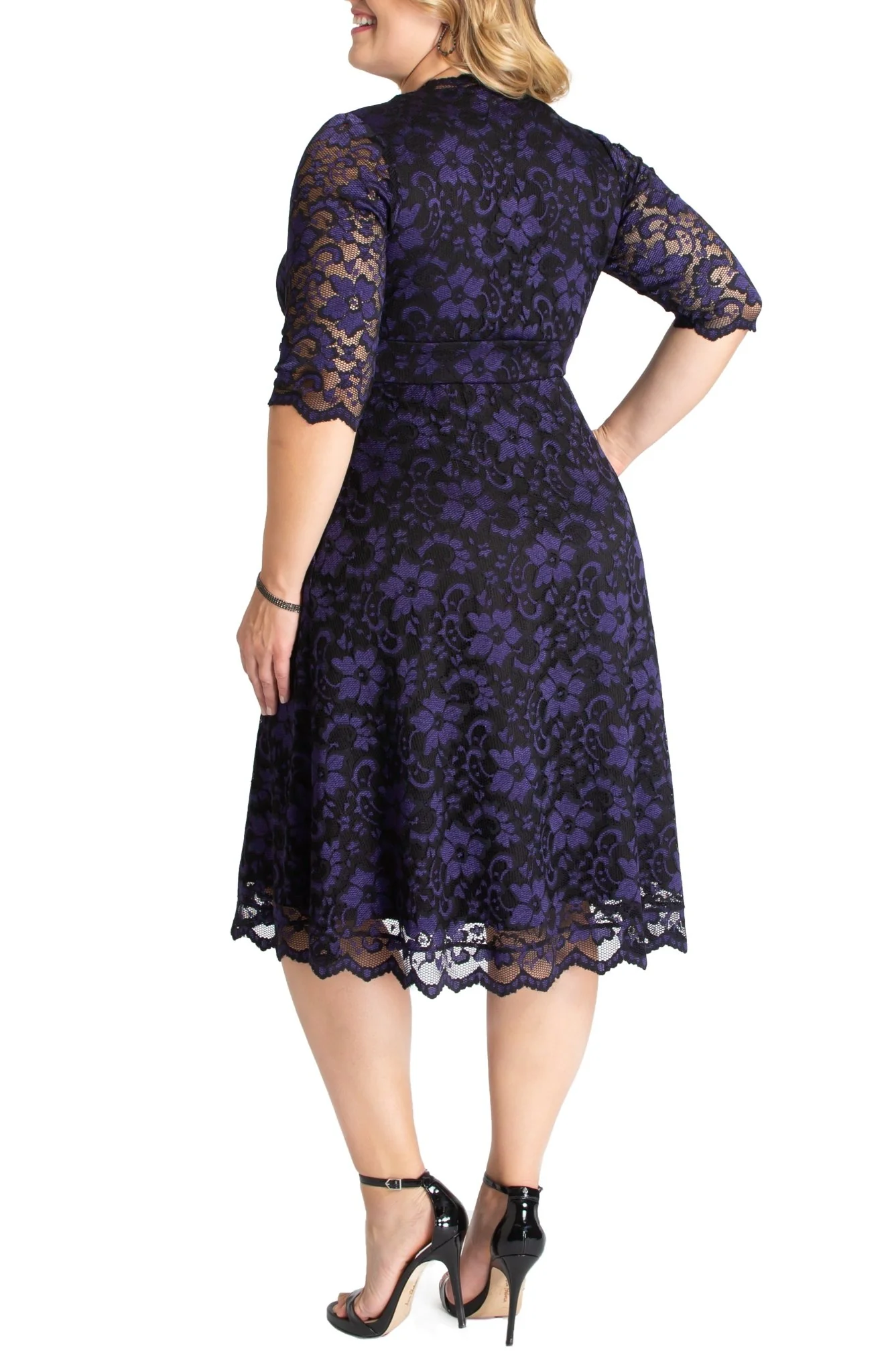 Mon Cherie Lace Dress - Plus - Image 10