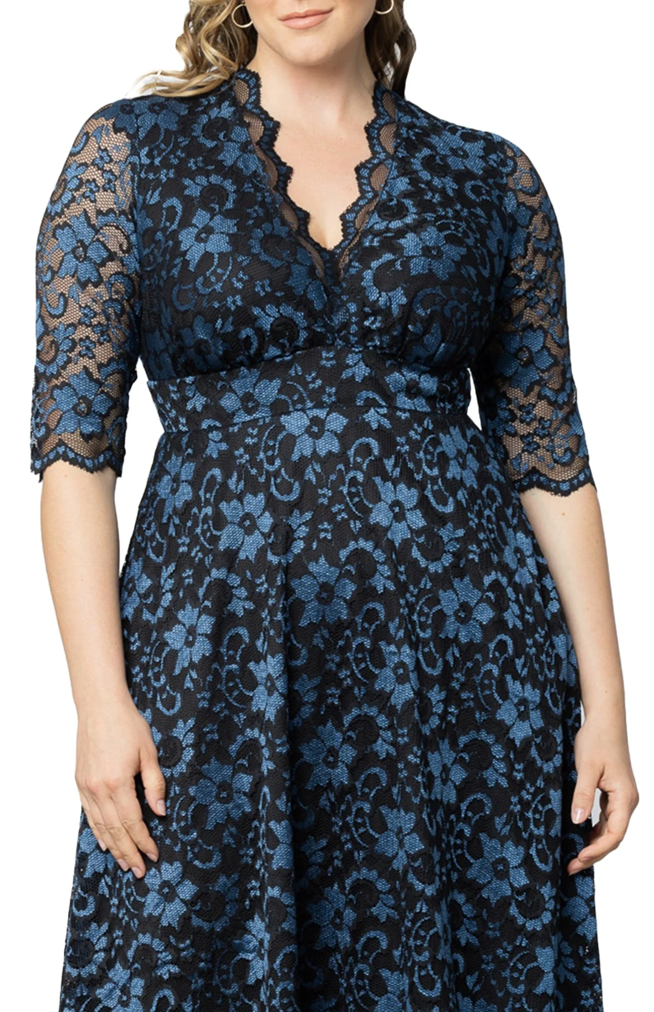 Mon Cherie Lace Dress - Plus - Image 7