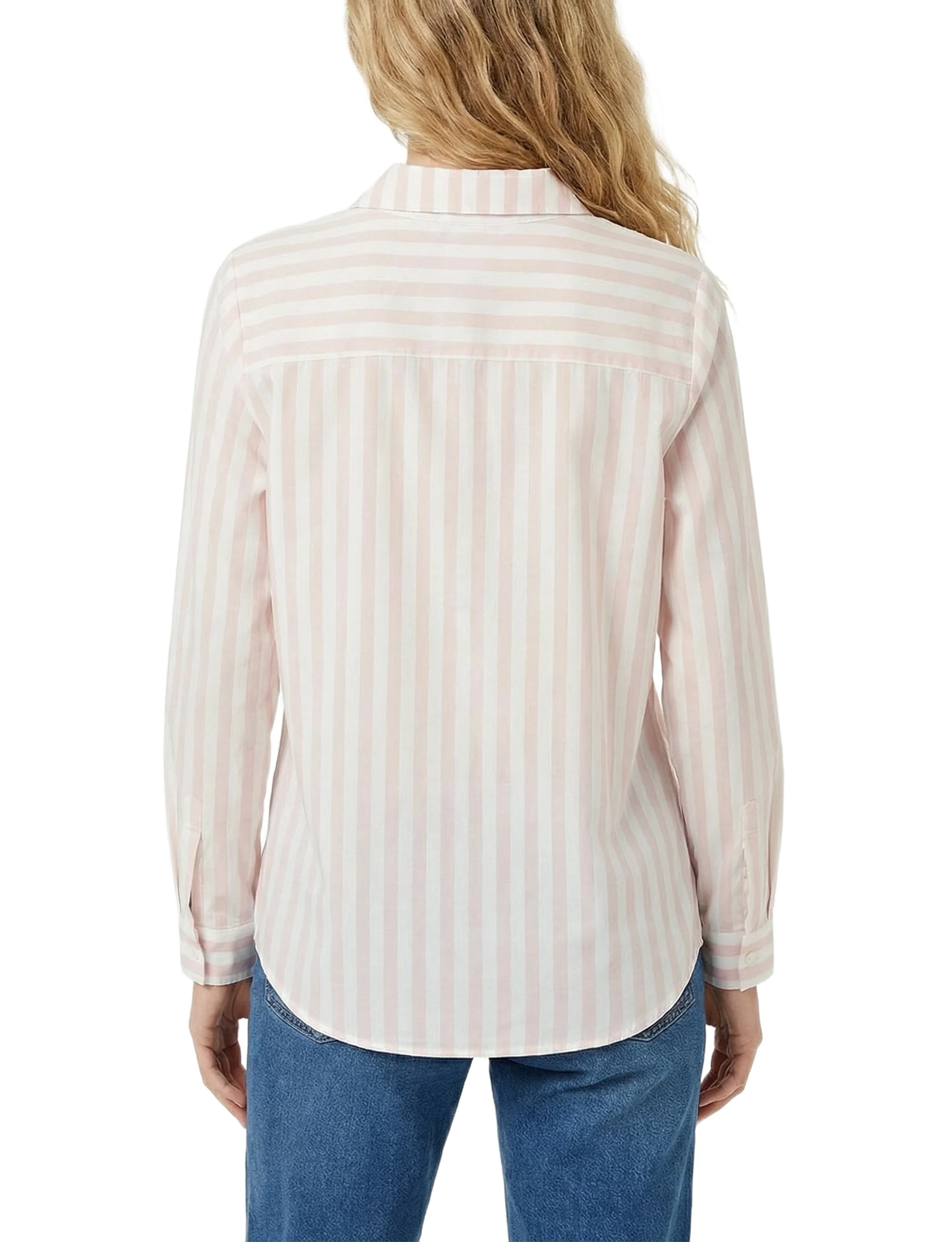 NY Collection Long Sleeve Blouse With Chest Pocket - Image 12