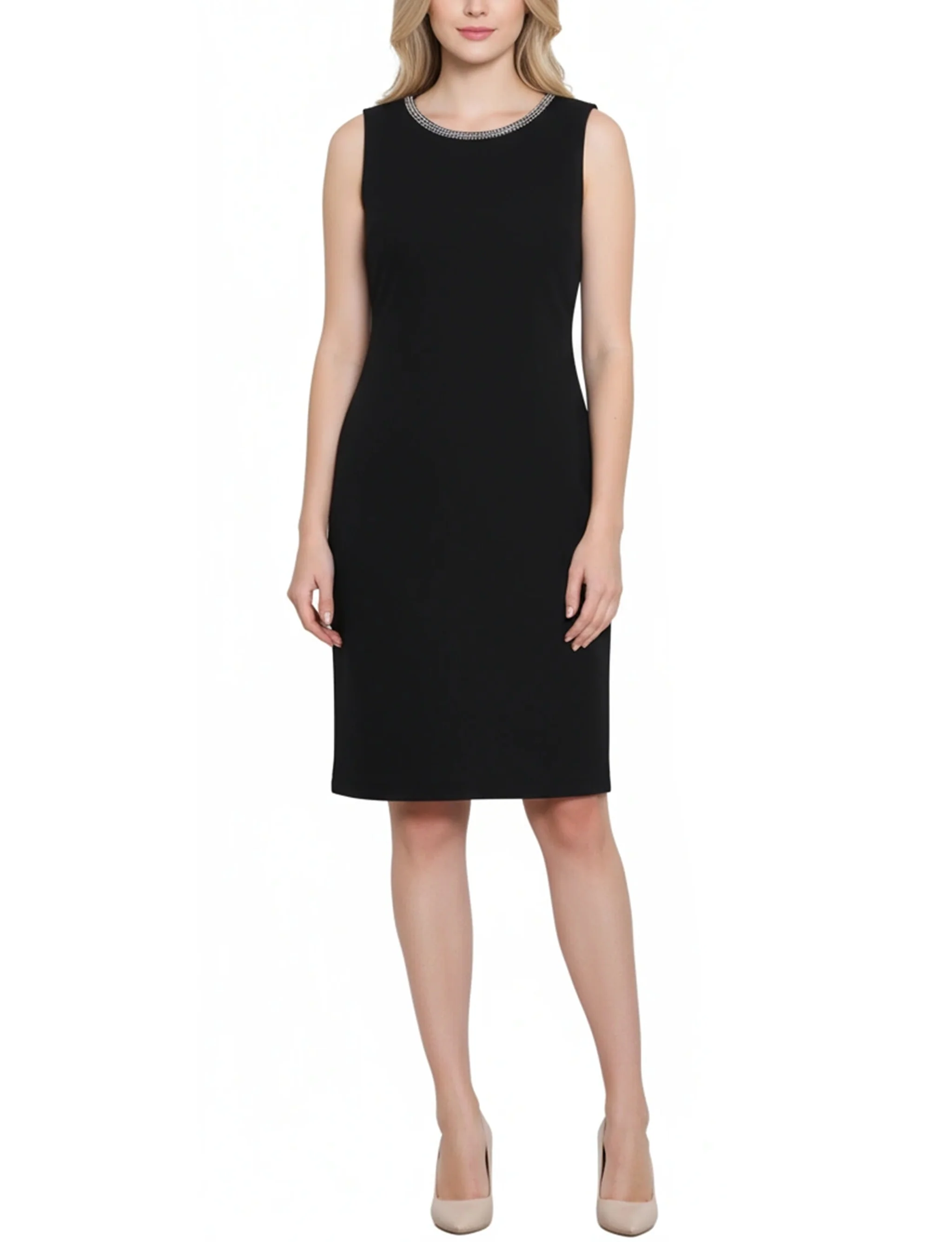 NY Collection Petite 2 Piece Jacket and Dress Set - Image 5