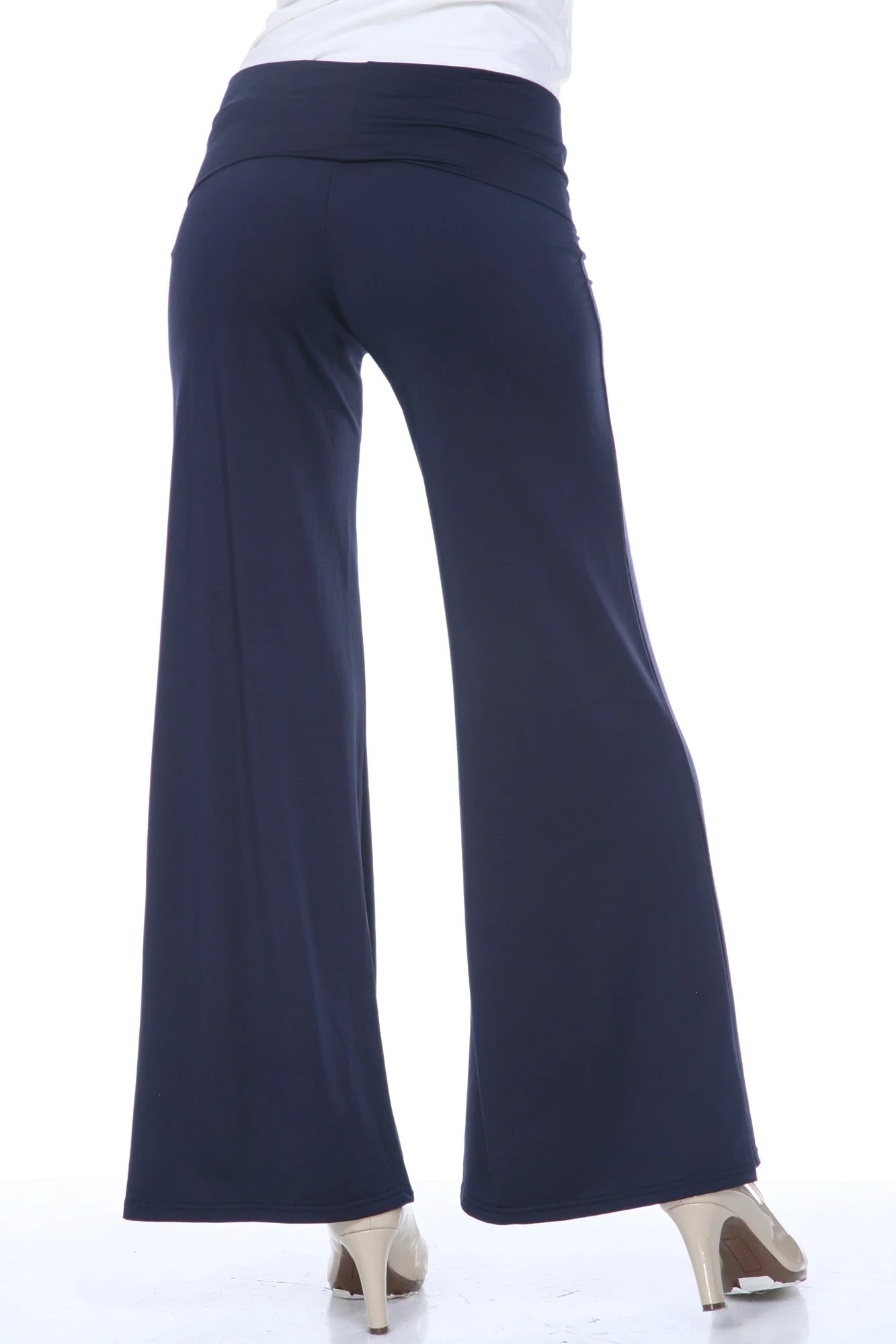 Palazzo Solid Print Pants - Image 16
