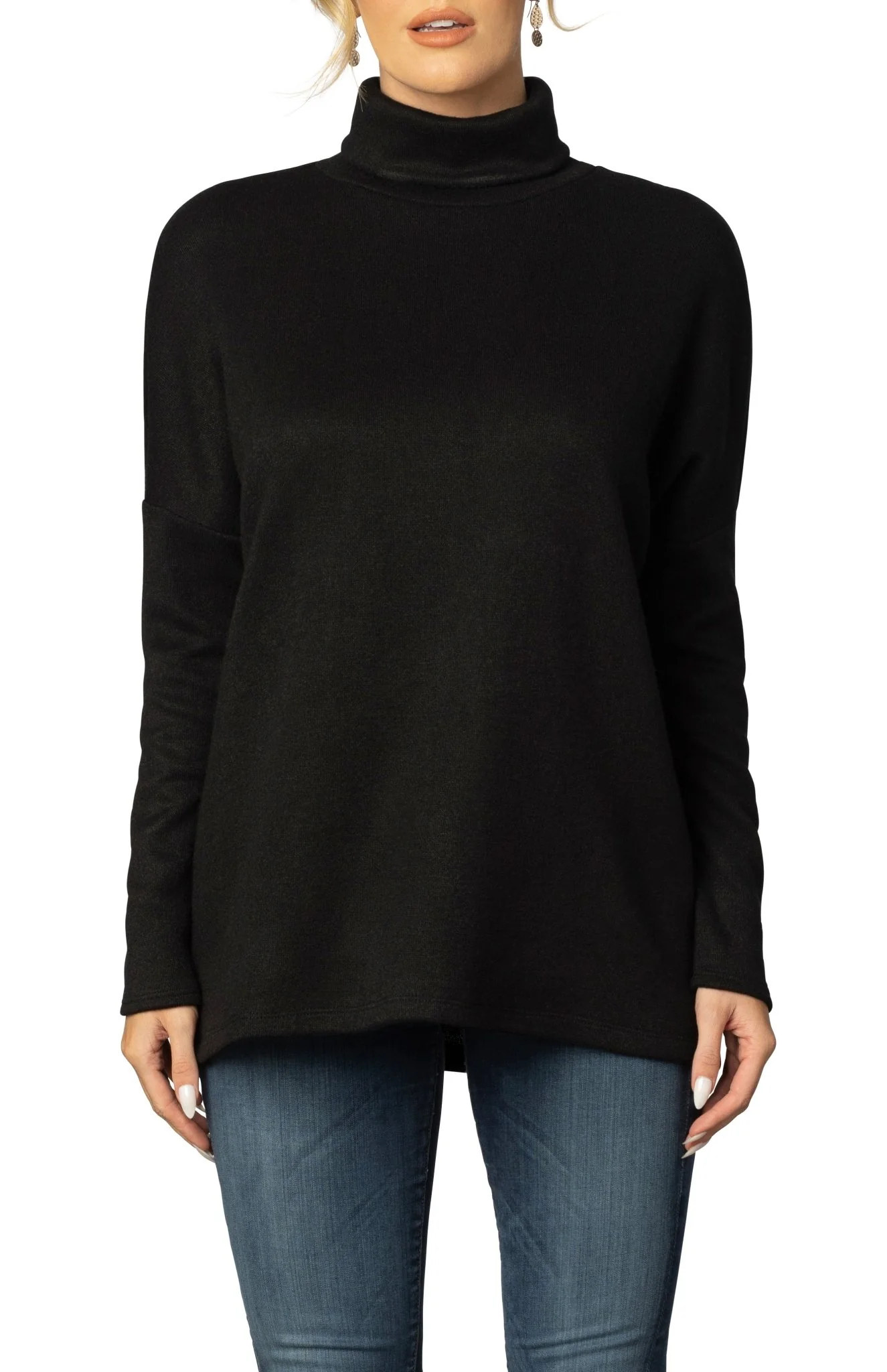 Paris Turtleneck Tunic Sweater - Image 5