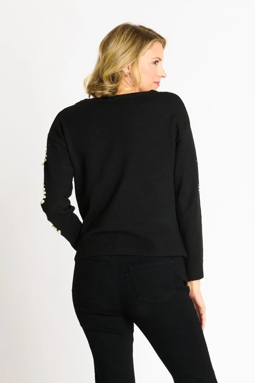 Pearl Swirl Crewneck Sweater - Image 5