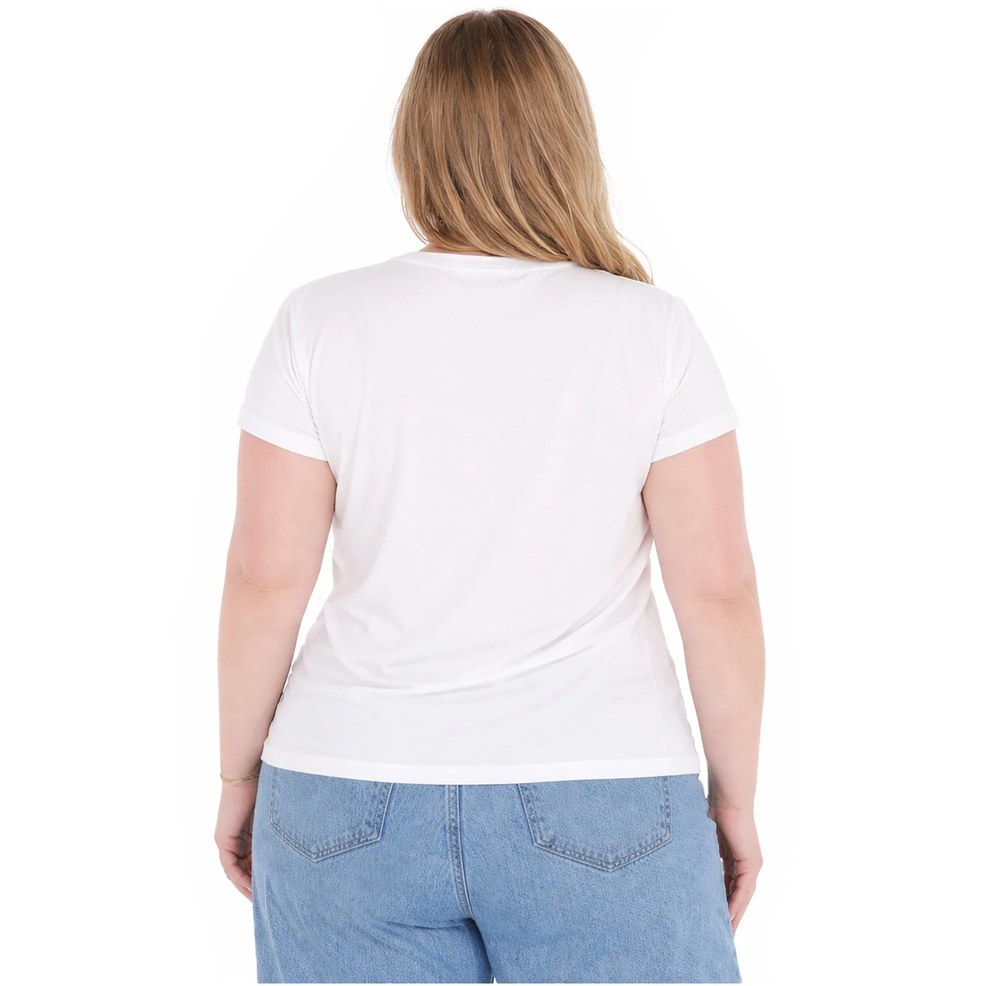 Plus Size V-Neck Front Tie Pullover Top - Image 16