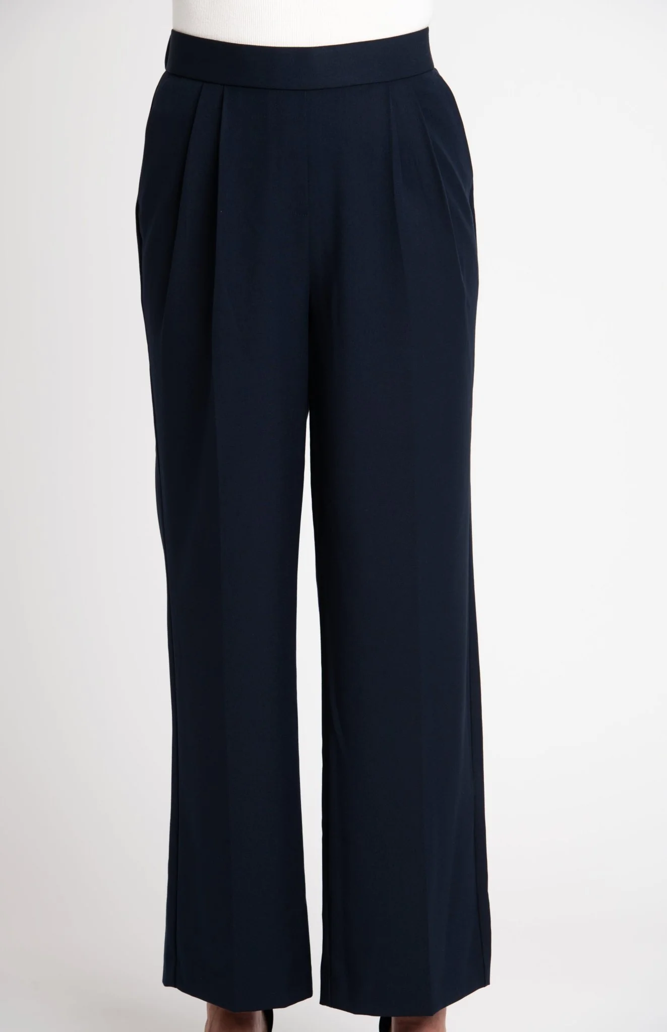 Roz & Ali™ Pleated Wide Leg Trouser Pants - Image 4