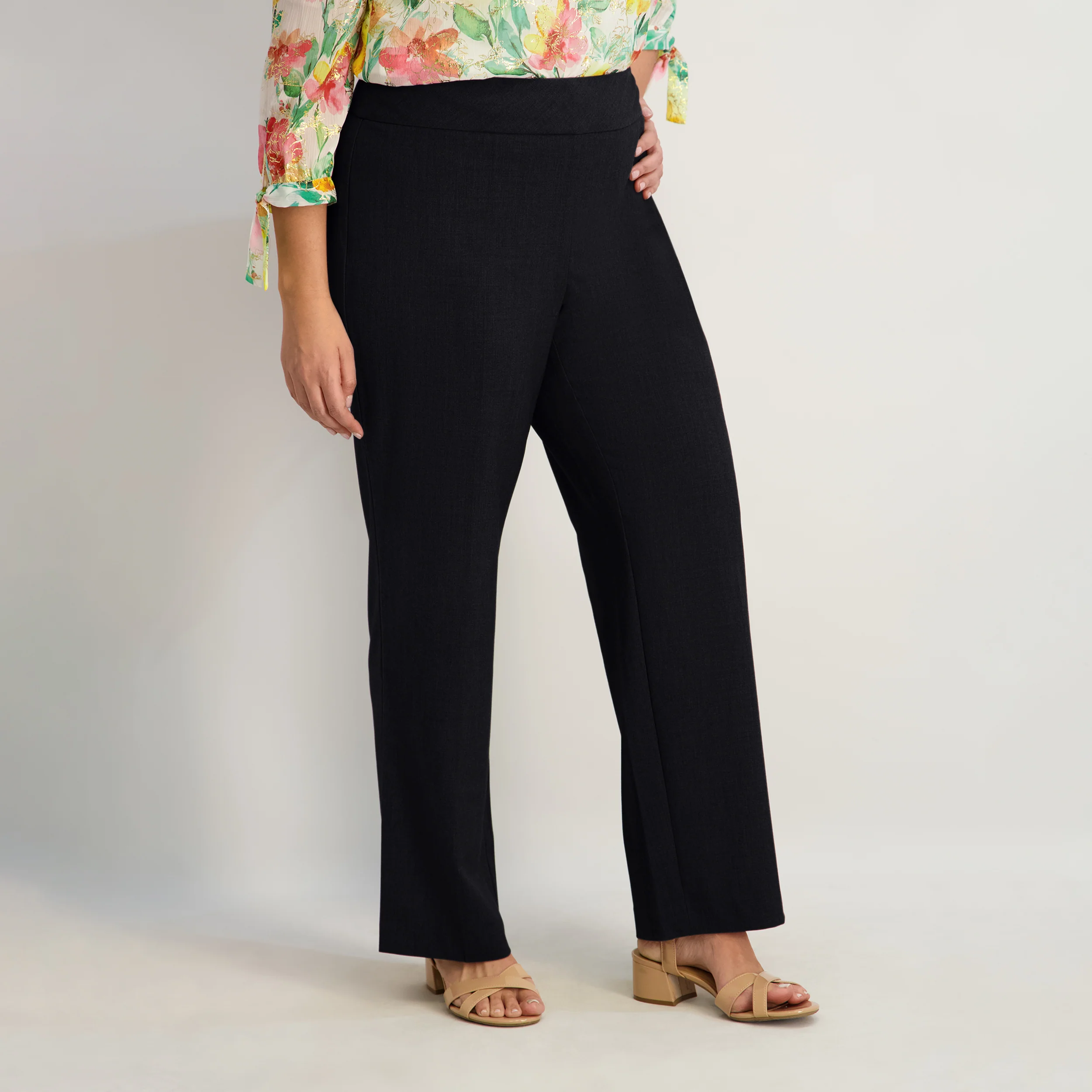 Roz & Ali™ Secret Agent Tummy Control Classic Pants - Plus - Image 2