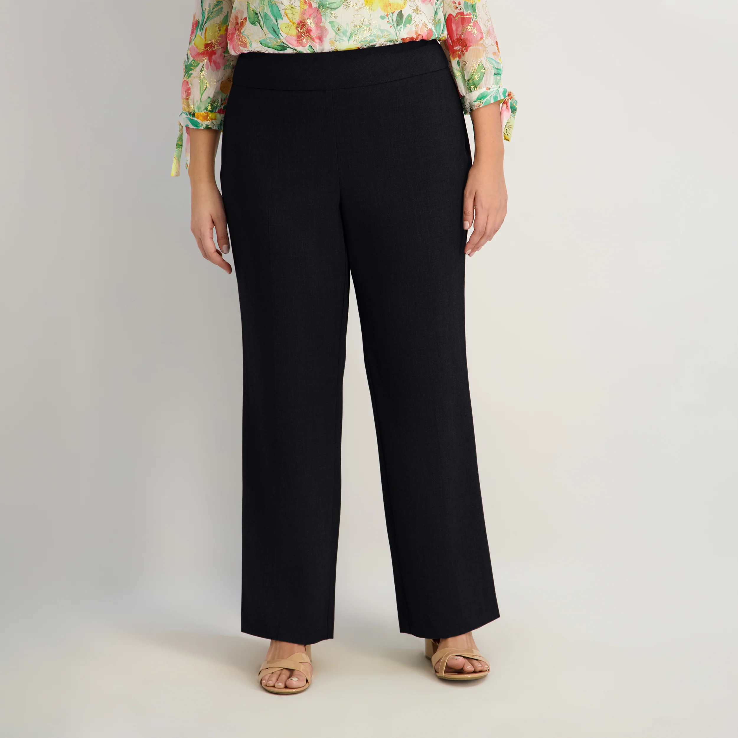 Roz & Ali™ Secret Agent Tummy Control Classic Pants - Plus - Image 3
