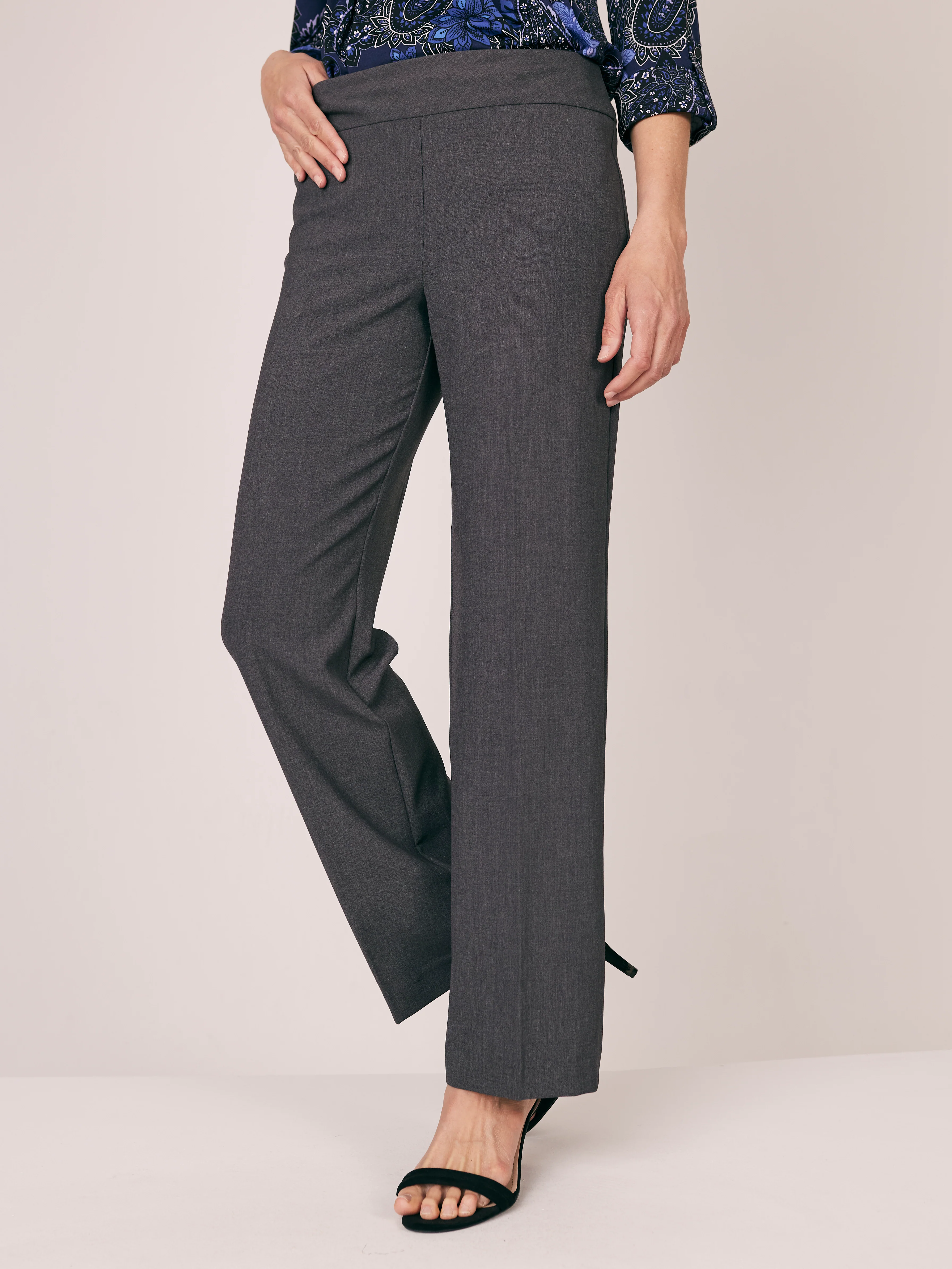 Roz & Ali™ Secret Agent Tummy Control Classic Pants - Short Length - Image 14