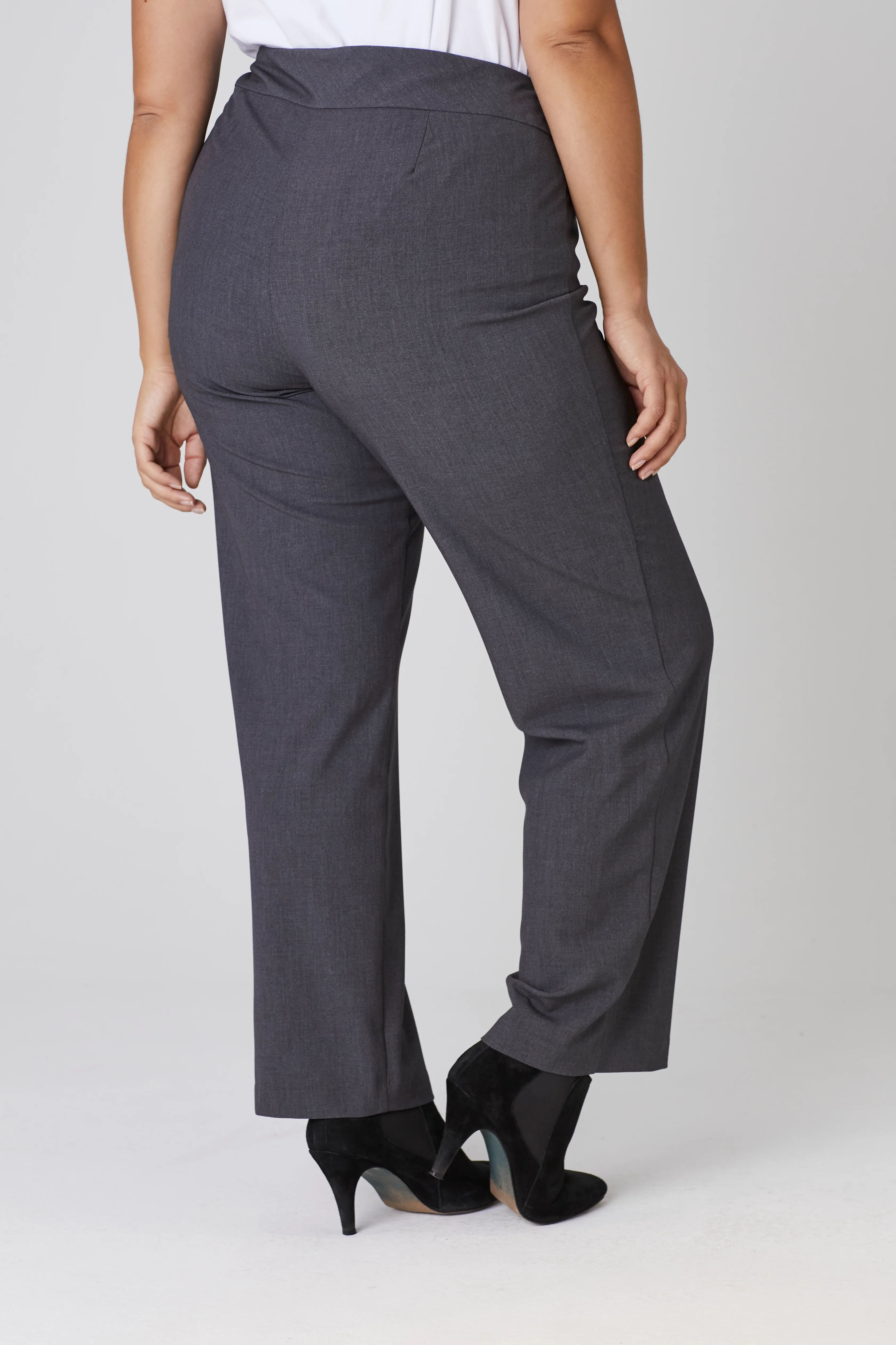 Roz & Ali™ Secret Agent Tummy Control Classic Pants - Plus - Short Length - Image 25