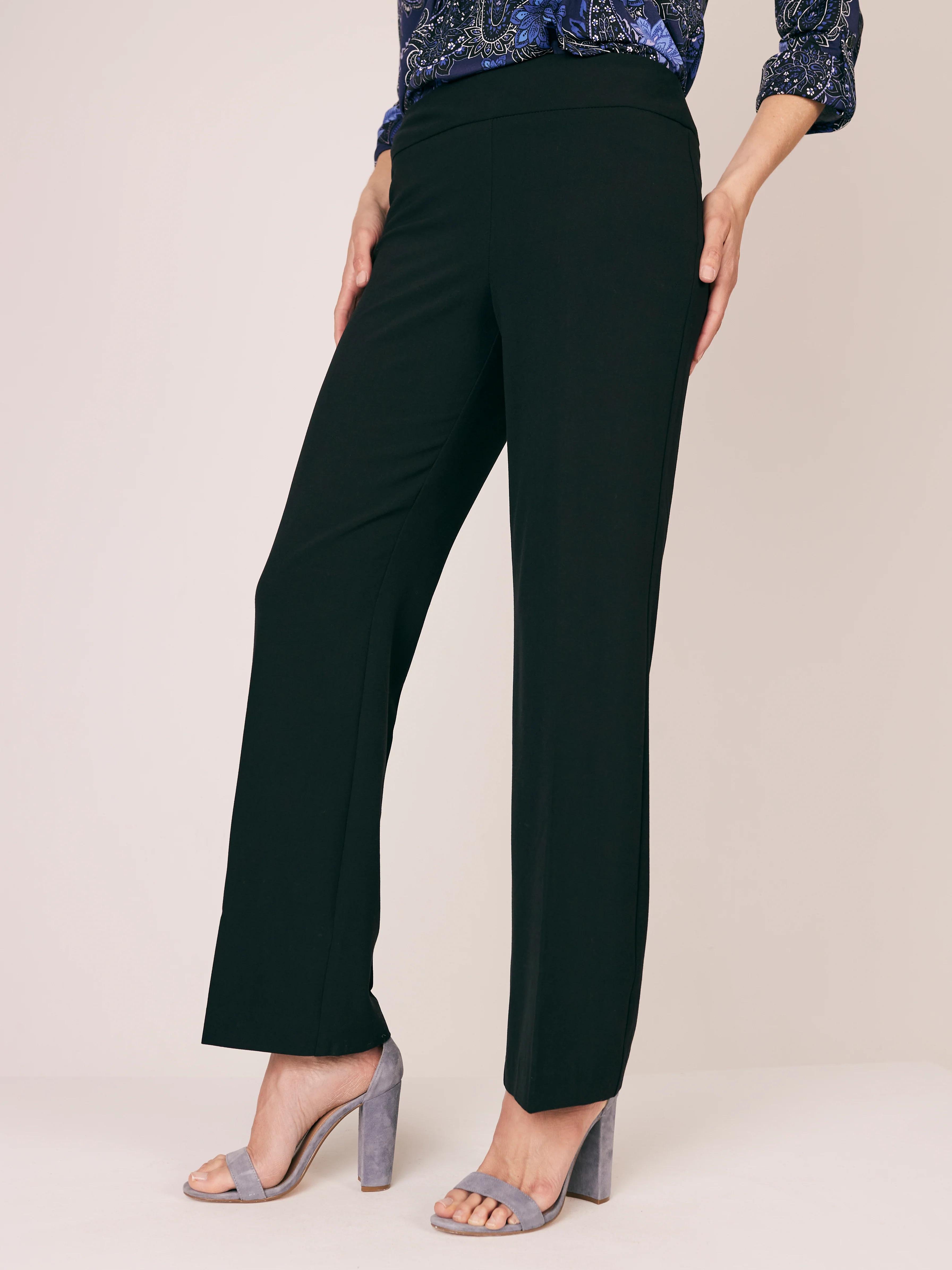Roz & Ali™ Secret Agent Tummy Control Classic Pants - Tall Length - Image 3