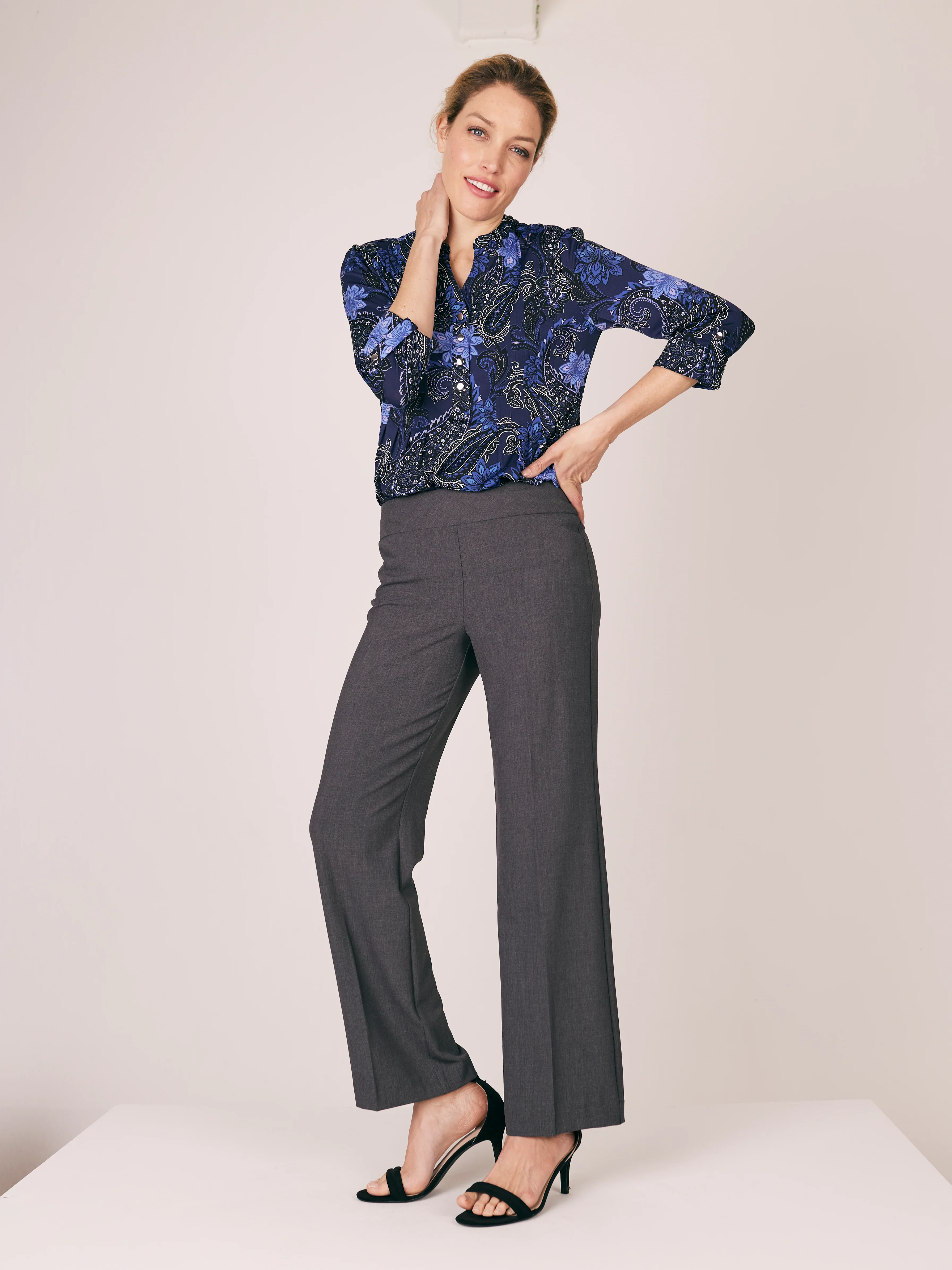 Roz & Ali™ Secret Agent Tummy Control Classic Pants - Tall Length - Image 8