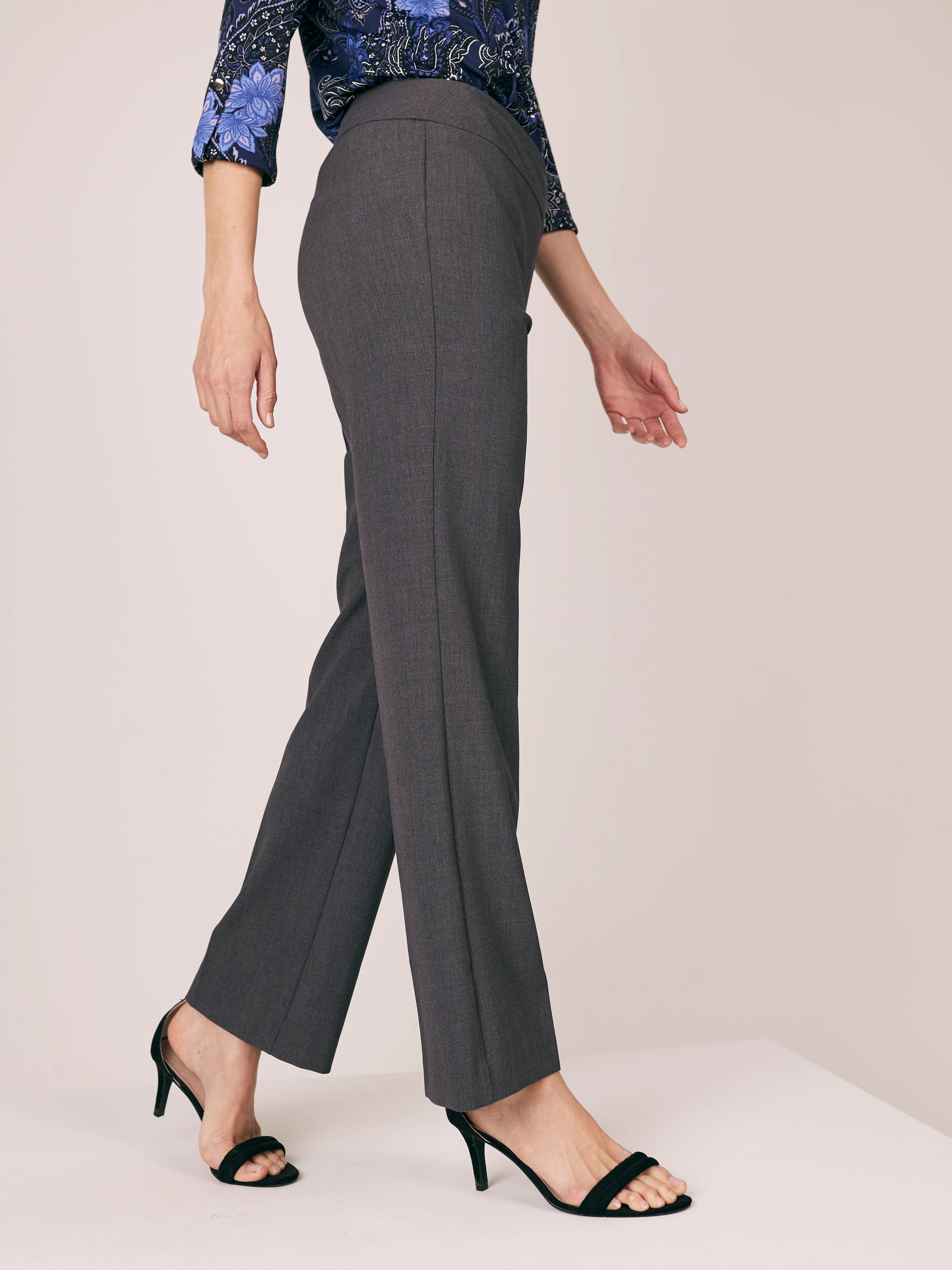 Roz & Ali™ Secret Agent Tummy Control Classic Pants - Tall Length - Image 9