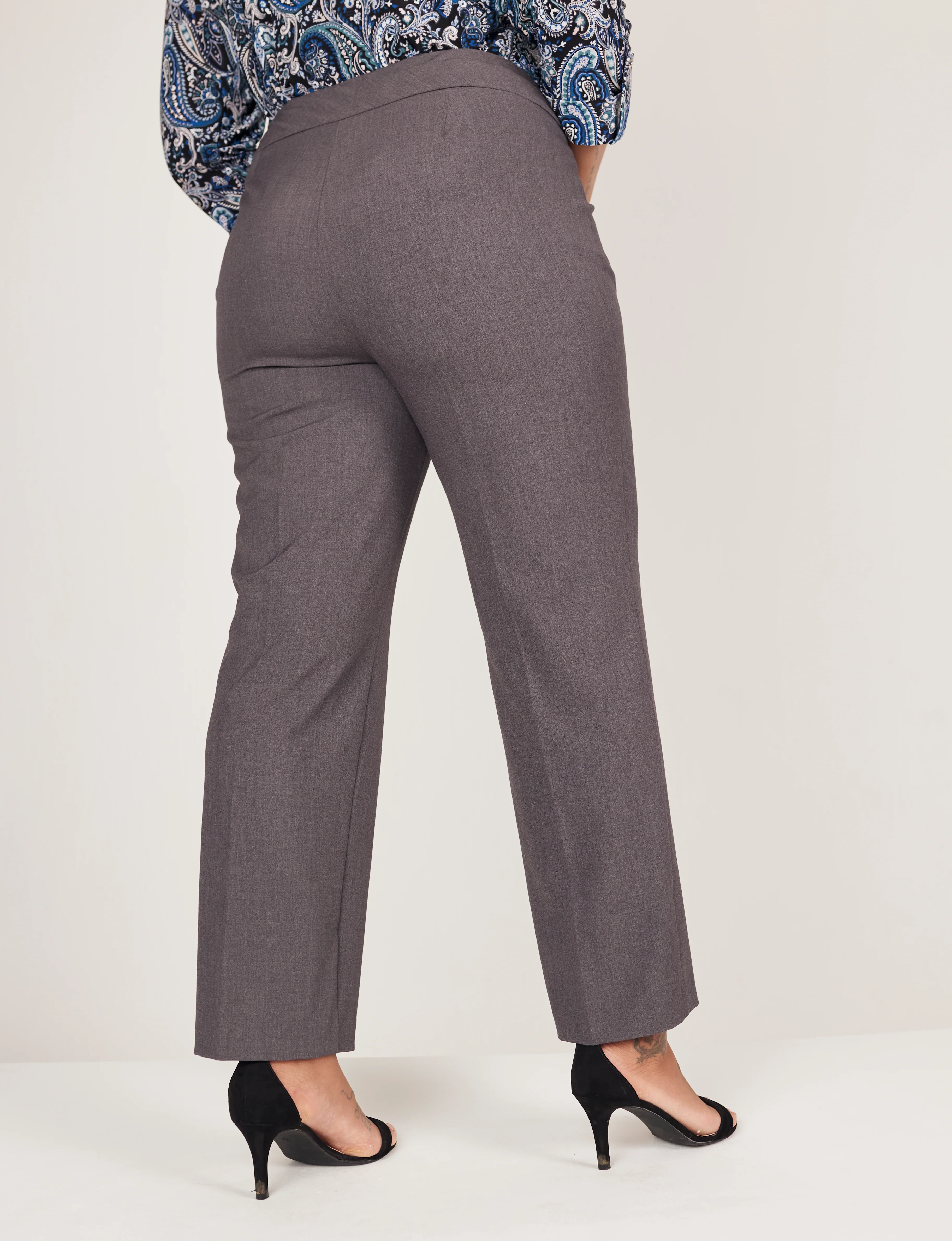 Roz & Ali™ Secret Agent Tummy Control Classic Pants - Plus - Tall Length - Image 12