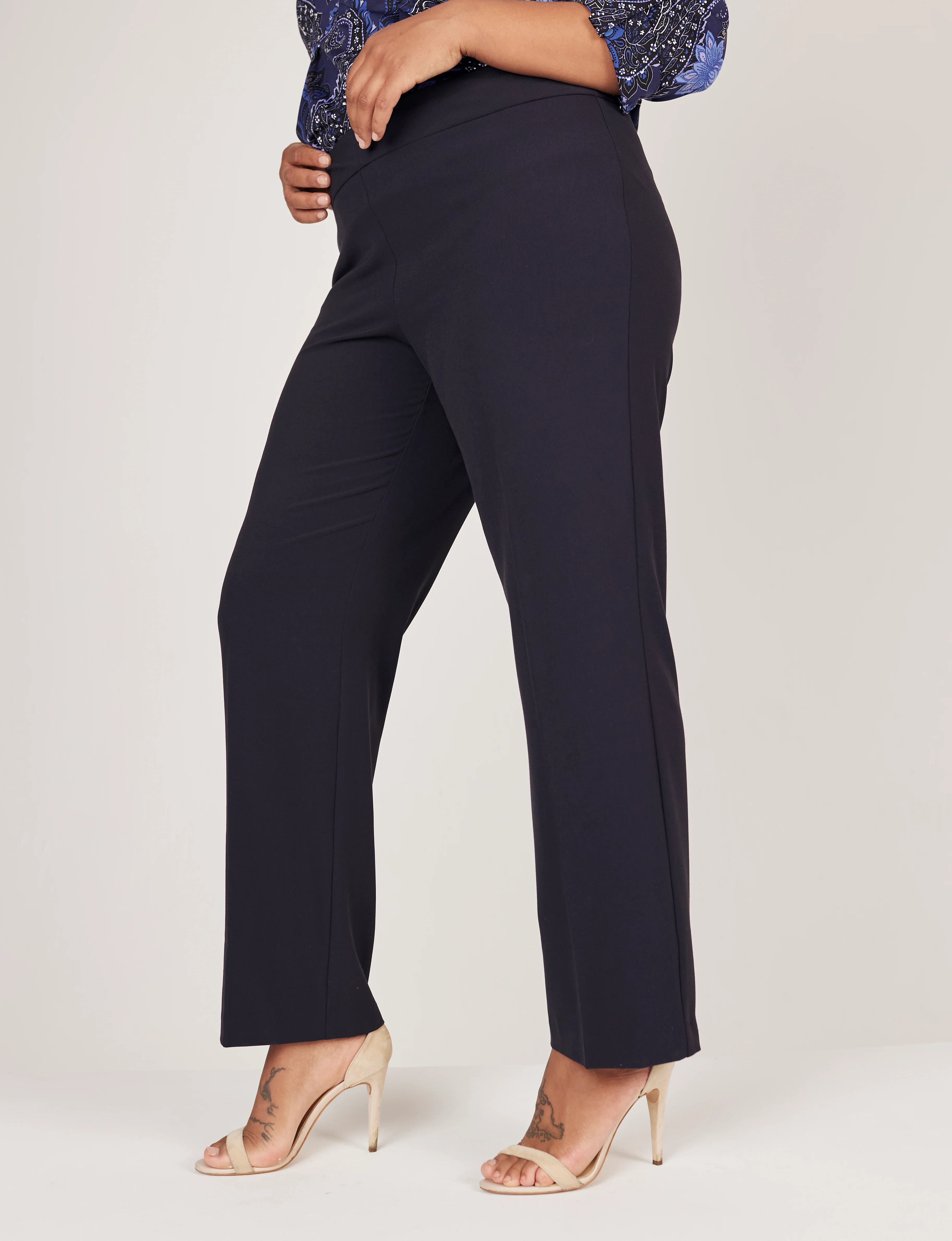 Roz & Ali™ Secret Agent Tummy Control Classic Pants - Plus - Tall Length - Image 16
