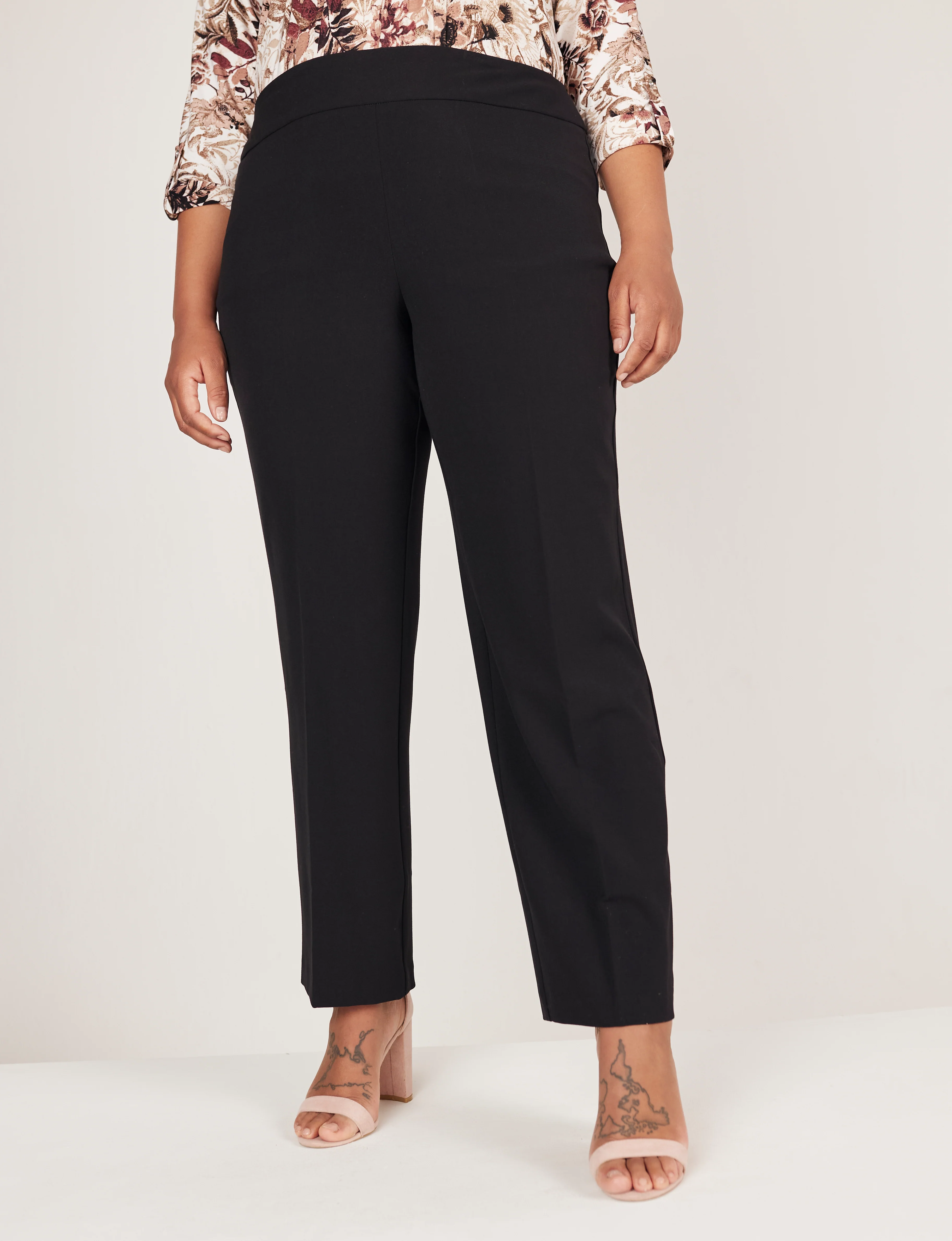 Roz & Ali™ Secret Agent Tummy Control Classic Pants - Plus - Tall Length - Image 2