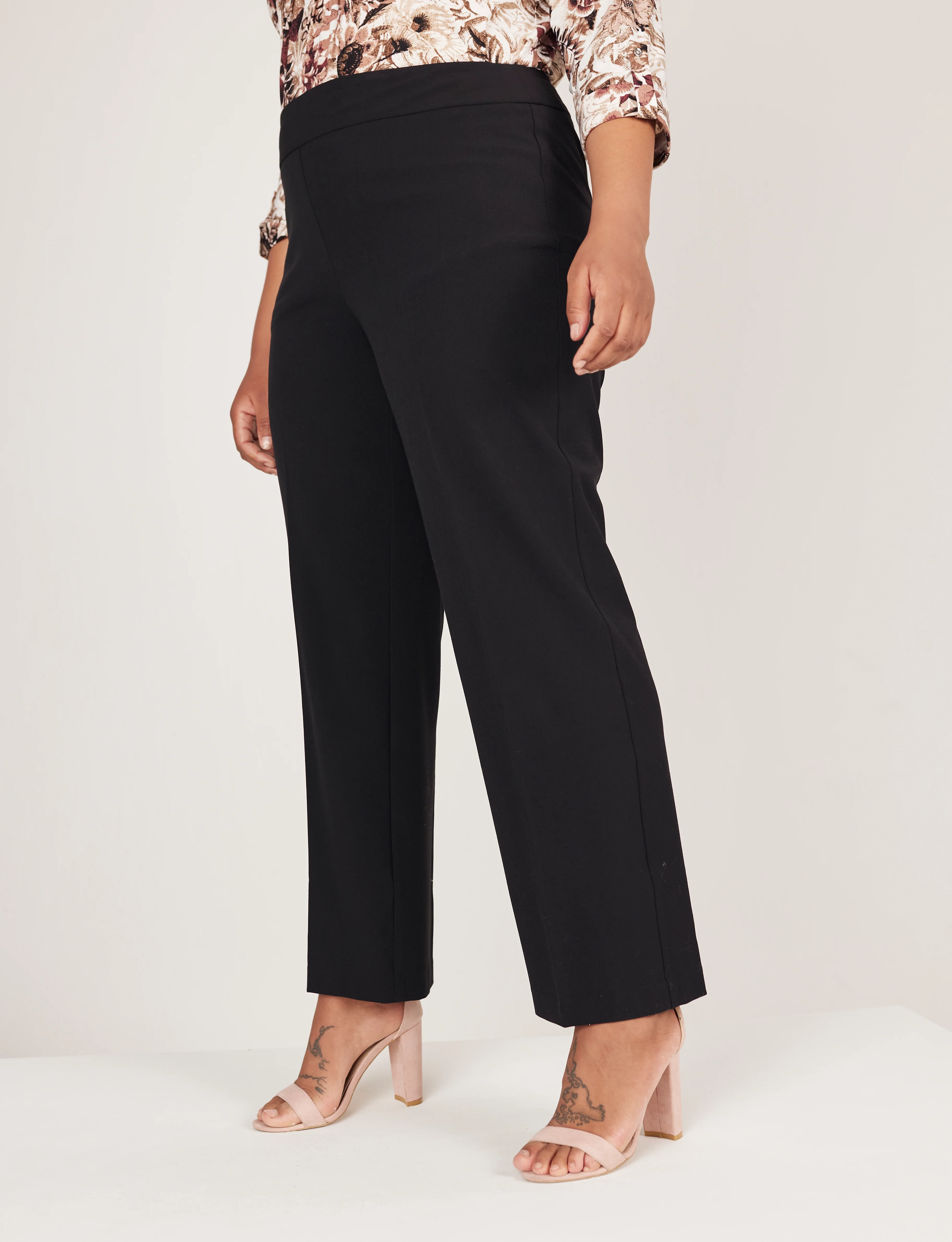 Roz & Ali™ Secret Agent Tummy Control Classic Pants - Plus - Tall Length - Image 7