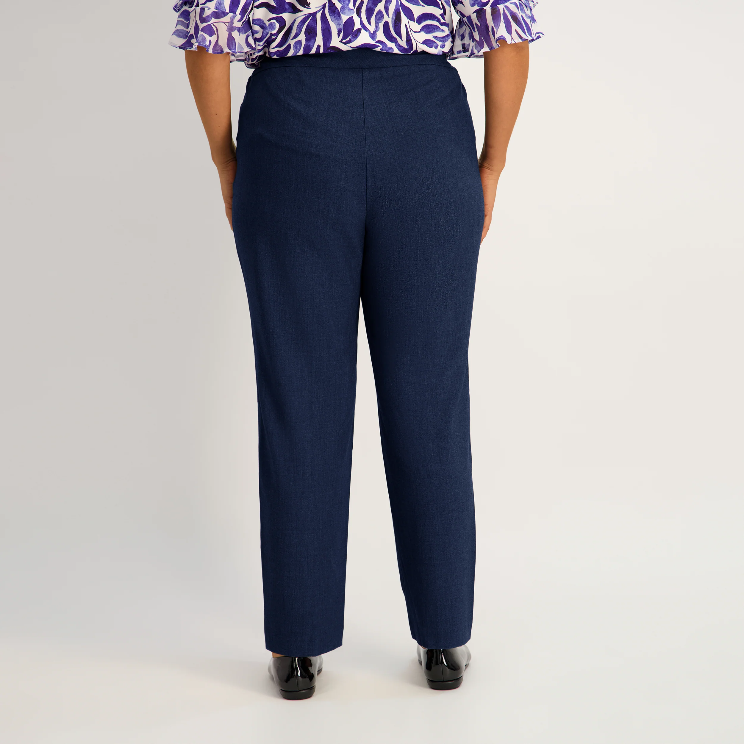 Roz & Ali™ Secret Agent Tummy Control Taper Pants - Plus - Image 4