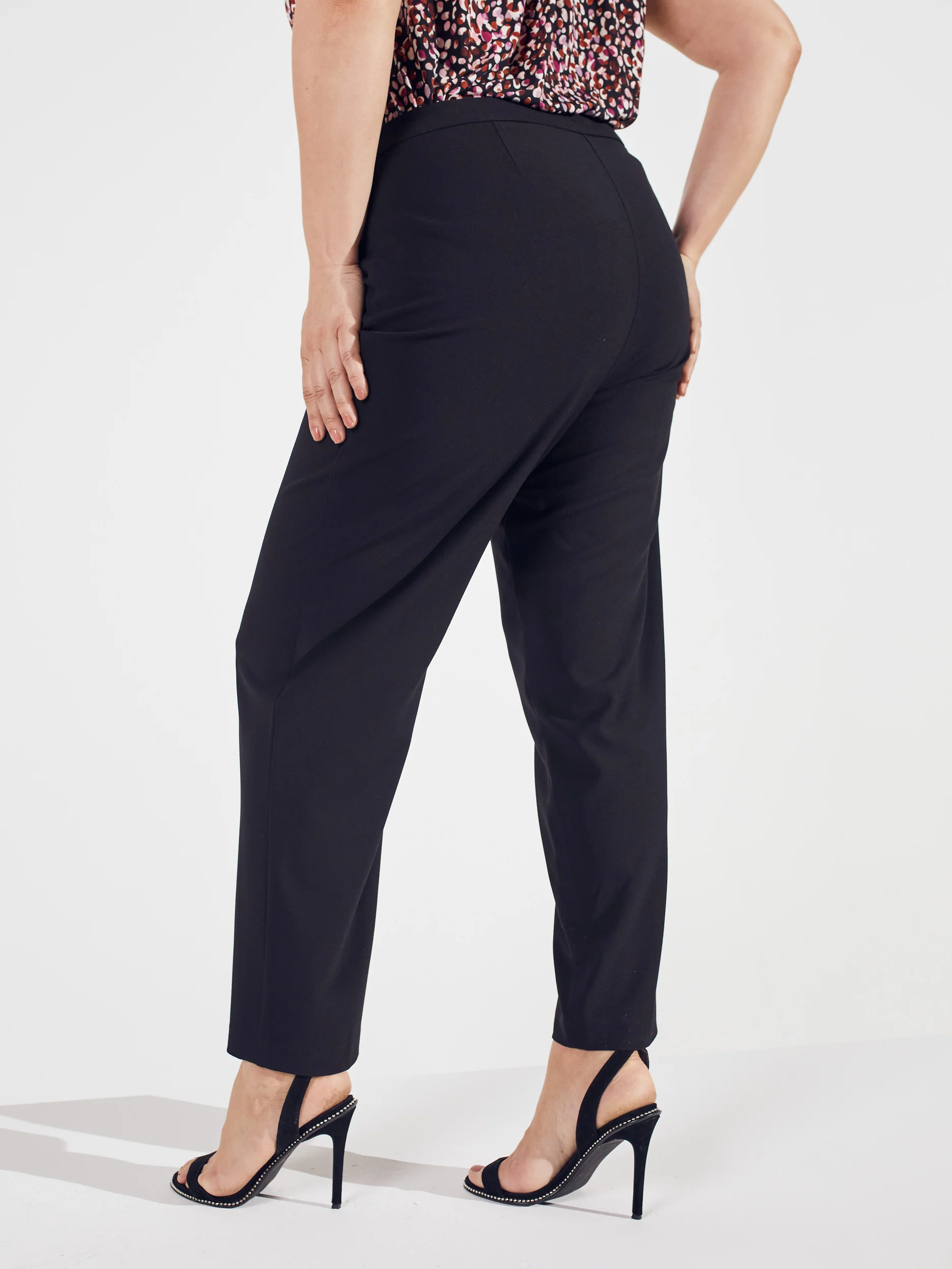 Roz & Ali™ Secret Agent Tummy Control Taper Pants - Plus - Image 8