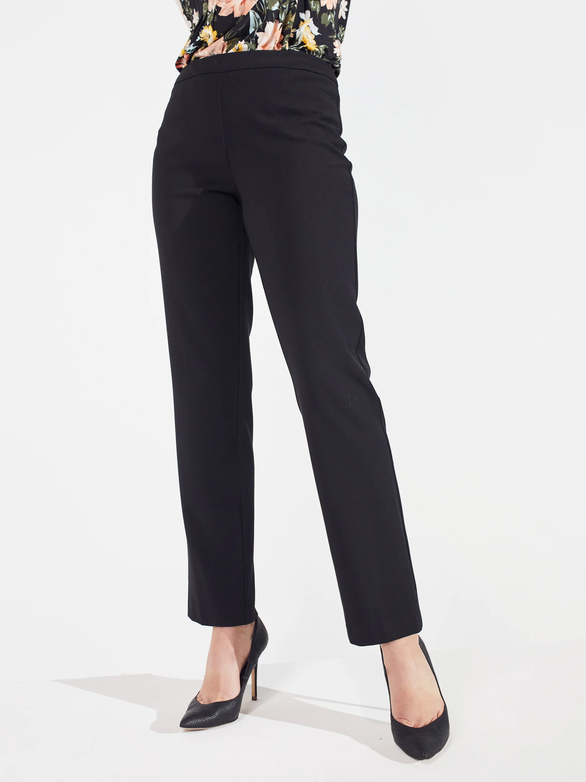 Roz & Ali™ Secret Agent Tummy Control Taper Pants - Tall Length - Image 11