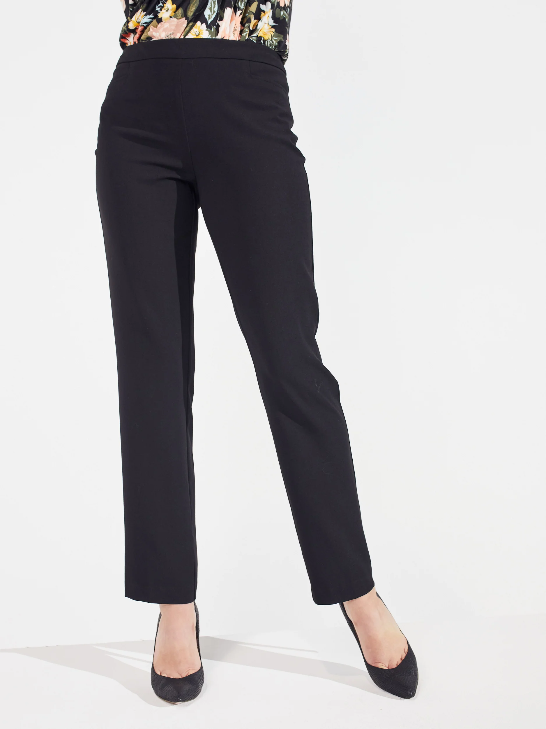 Roz & Ali™ Secret Agent Tummy Control Taper Pants - Tall Length - Image 13