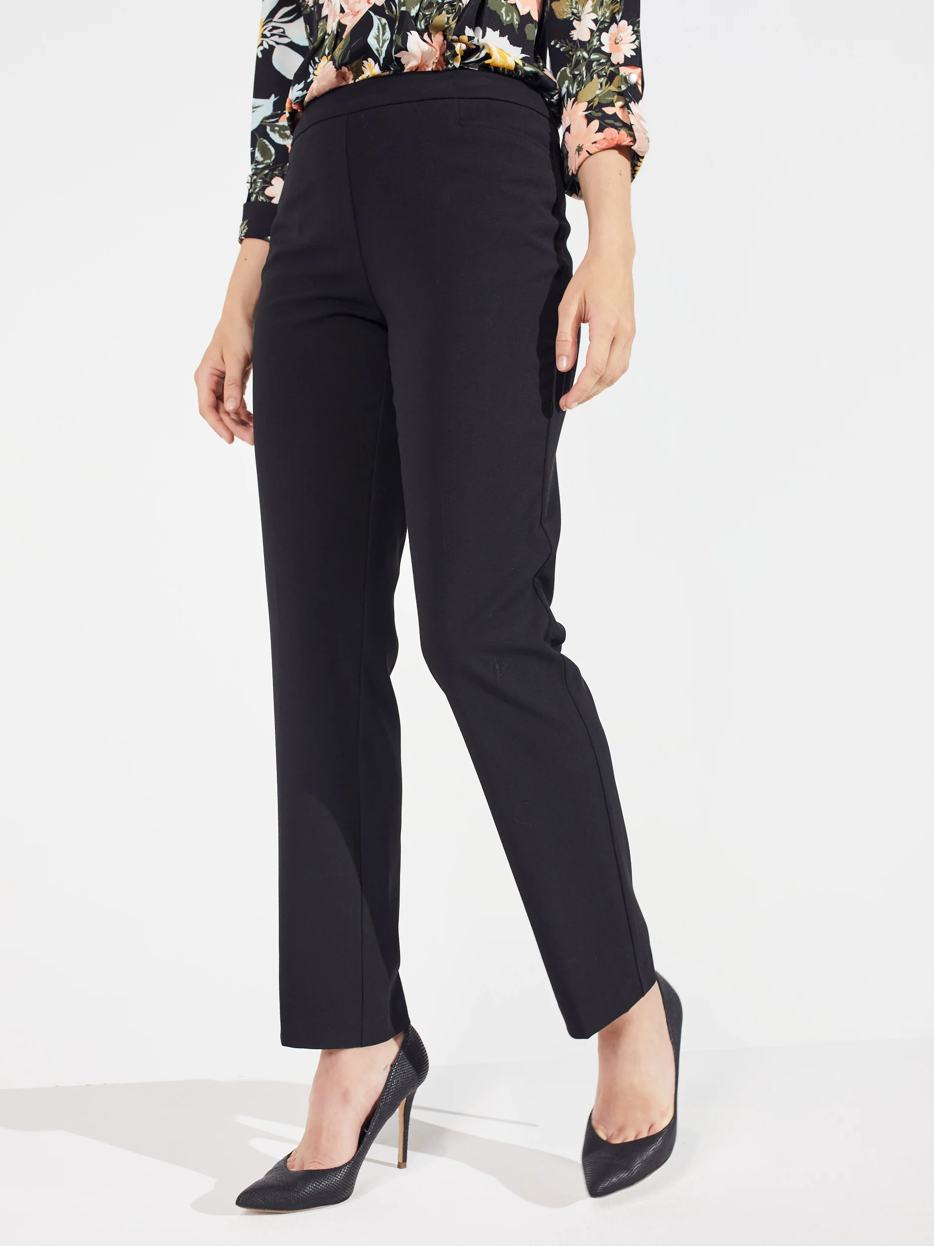 Roz & Ali™ Secret Agent Tummy Control Taper Pants - Tall Length - Image 15