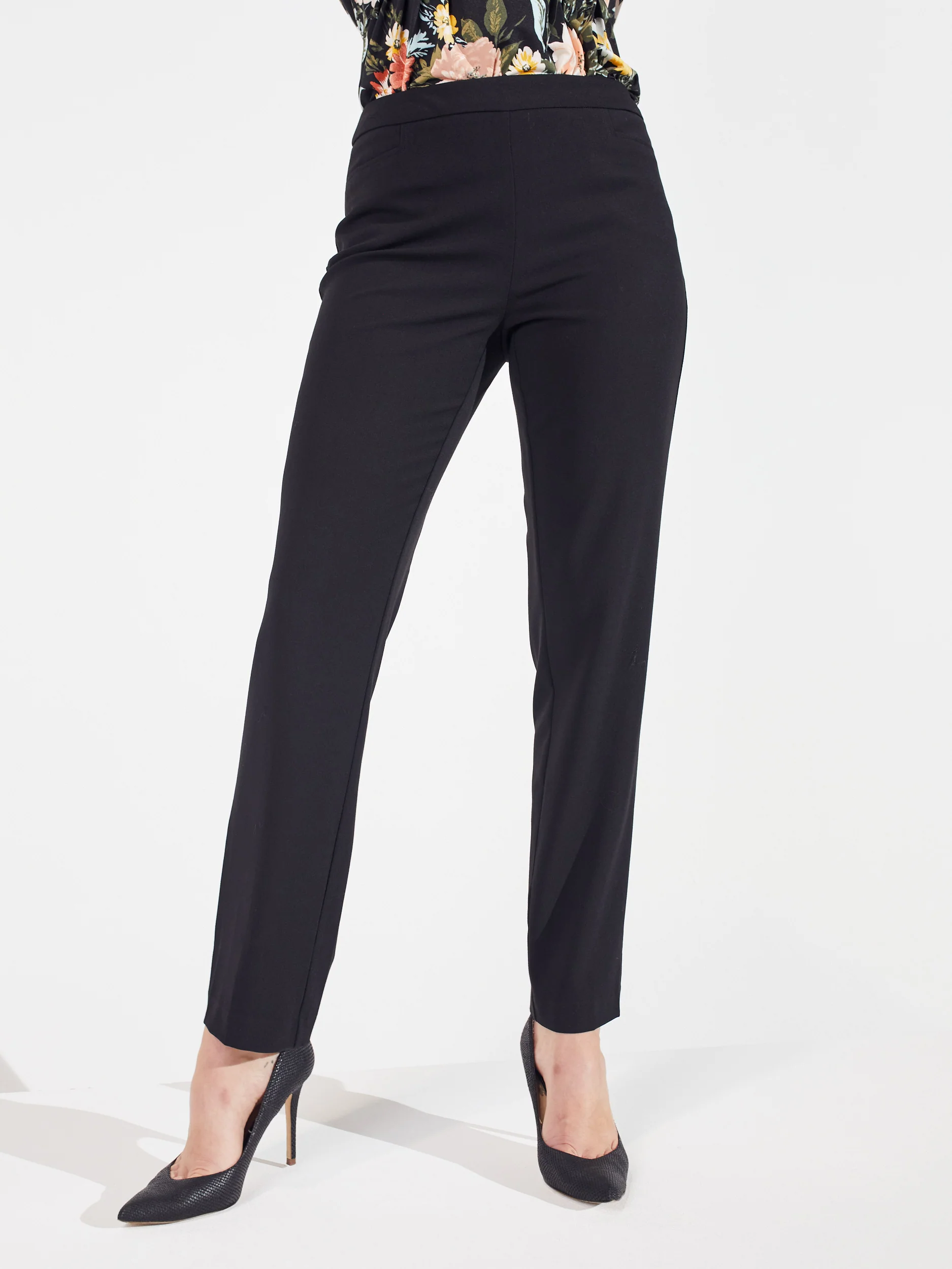 Roz & Ali™ Secret Agent Tummy Control Taper Pants - Tall Length - Image 19