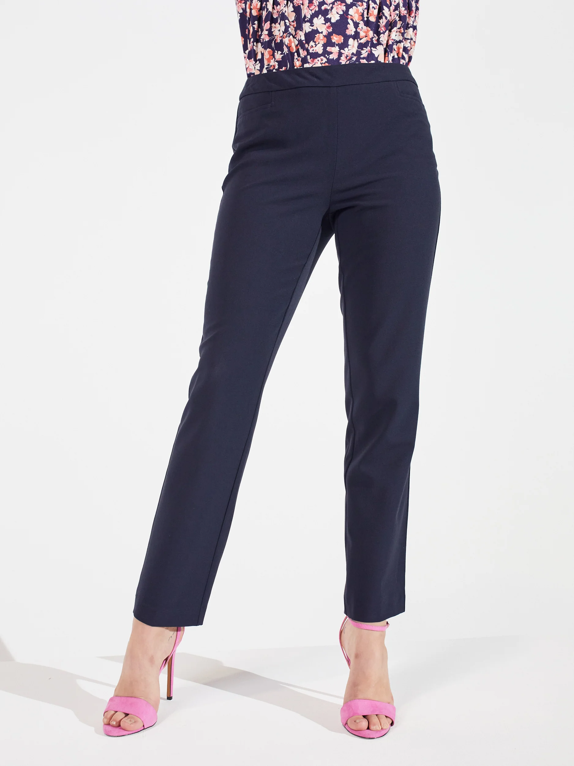 Roz & Ali™ Secret Agent Tummy Control Taper Pants - Tall Length - Image 21