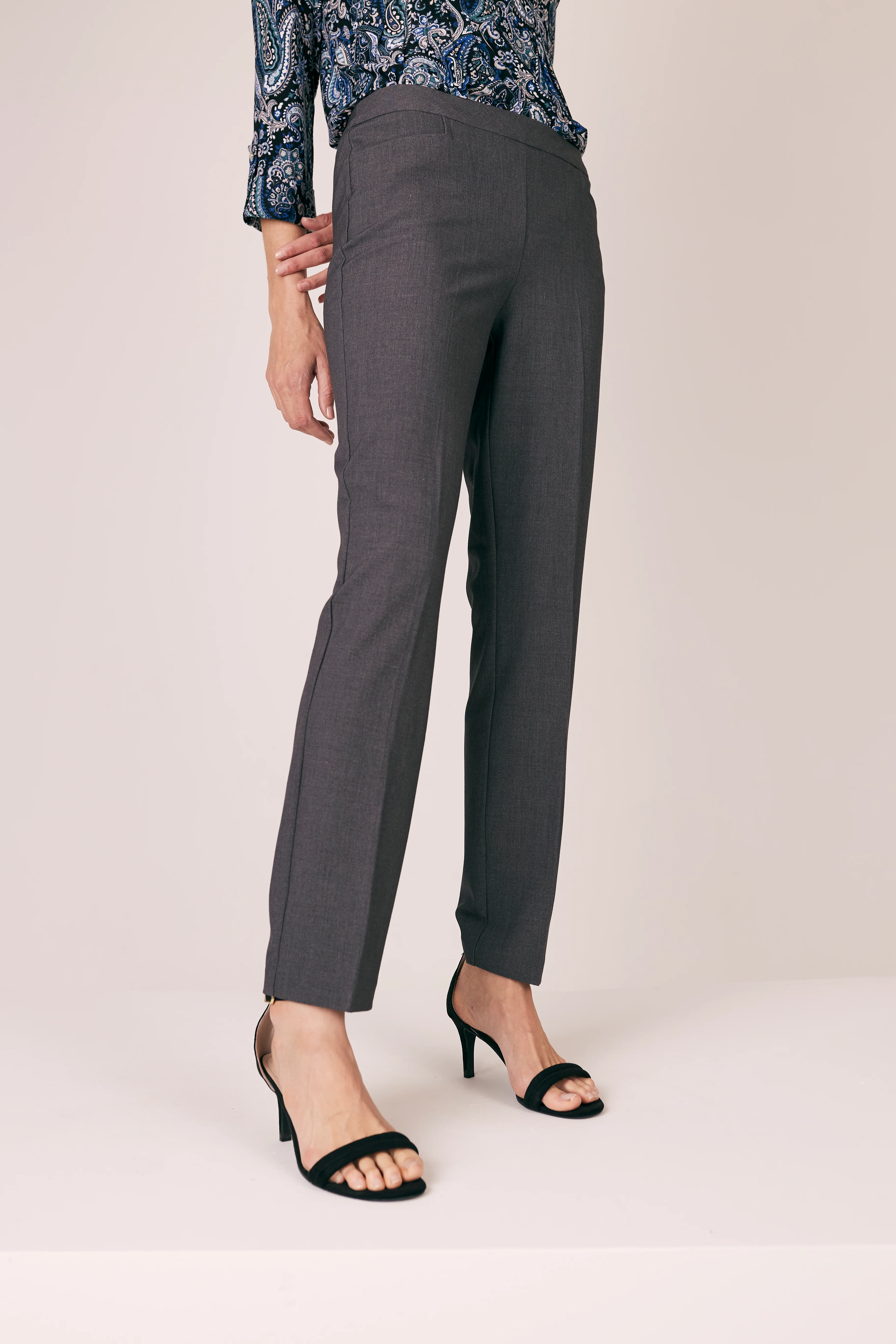 Roz & Ali™ Secret Agent Tummy Control Taper Pants - Tall Length - Image 4