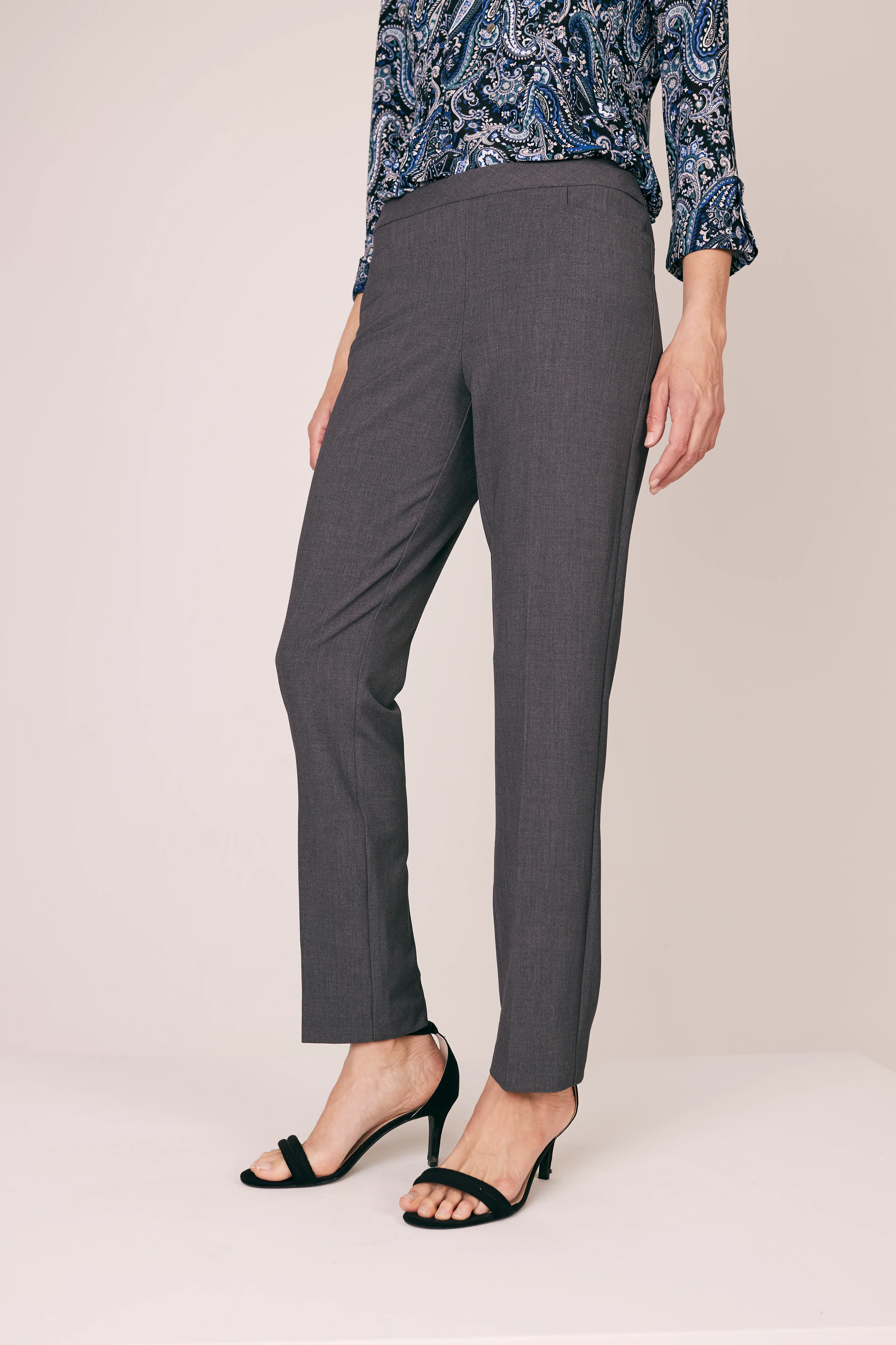 Roz & Ali™ Secret Agent Tummy Control Taper Pants - Tall Length - Image 5