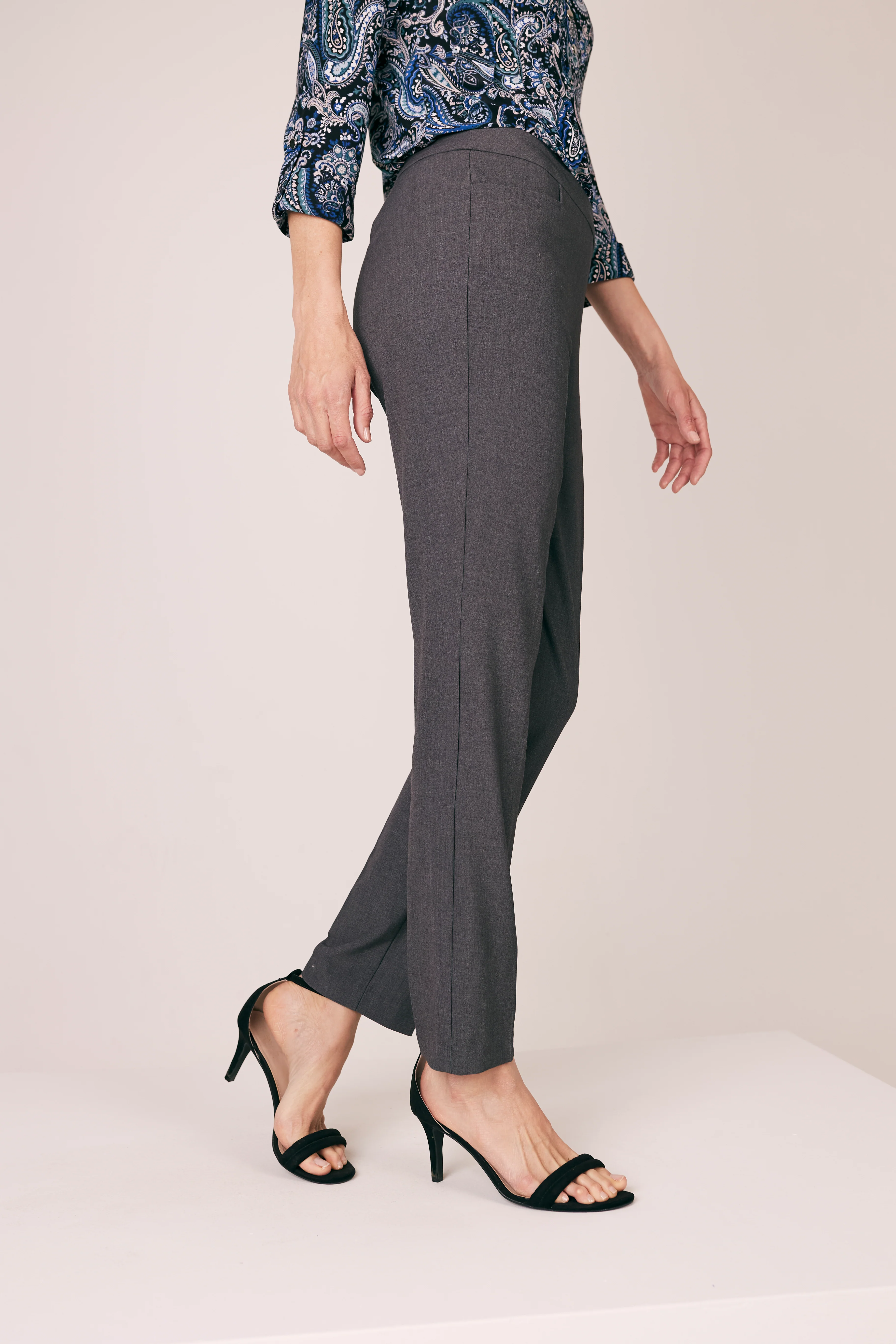 Roz & Ali™ Secret Agent Tummy Control Taper Pants - Tall Length - Image 6