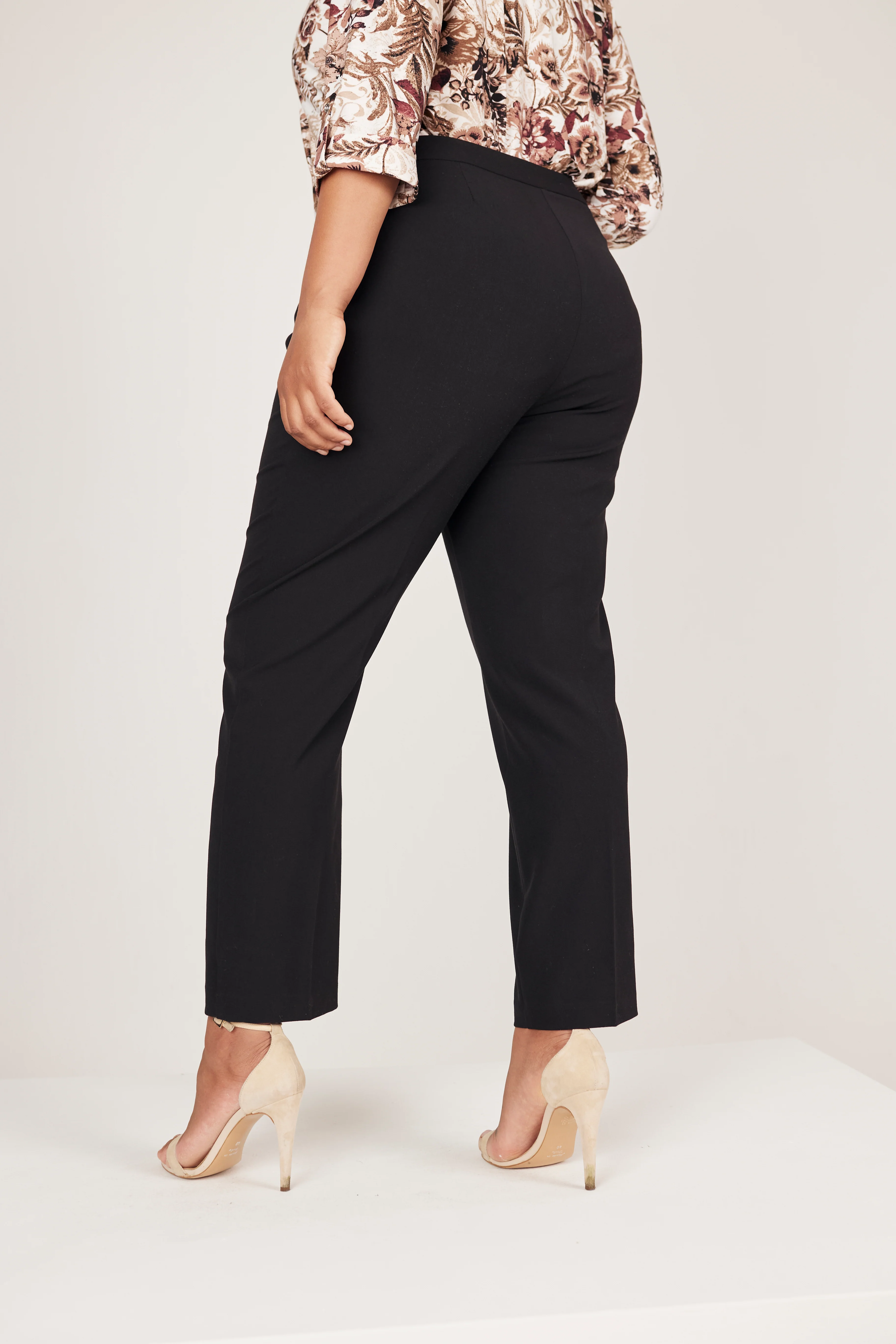 Roz & Ali™ Secret Agent Tummy Control Taper Pants - Plus - Tall Length - Image 8